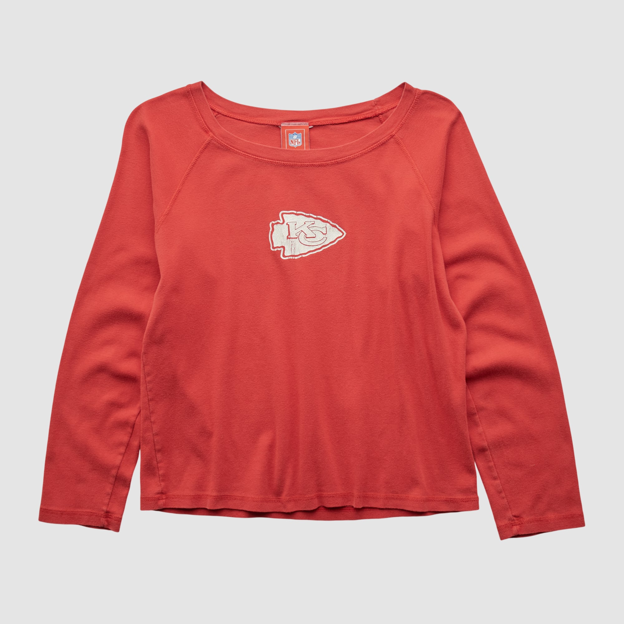 Kansas City Chiefs NFL 2000s Long Sleeve T-shirt - Red - S