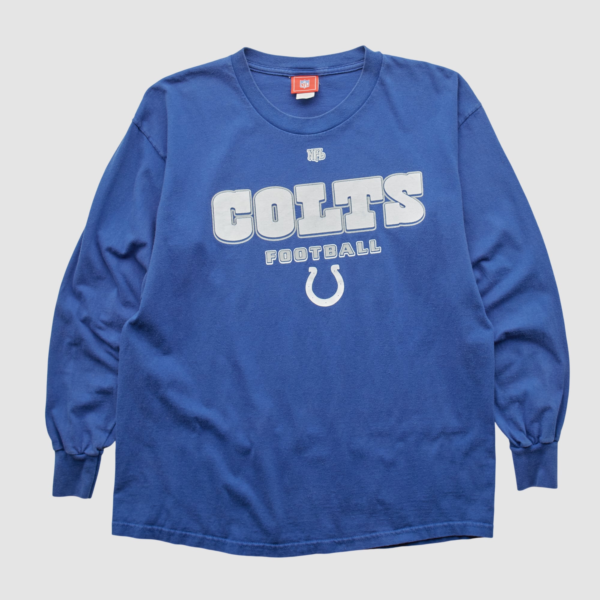 Indianapolis Colts NFL 2000s Long Sleeve T-shirt - Blue - M