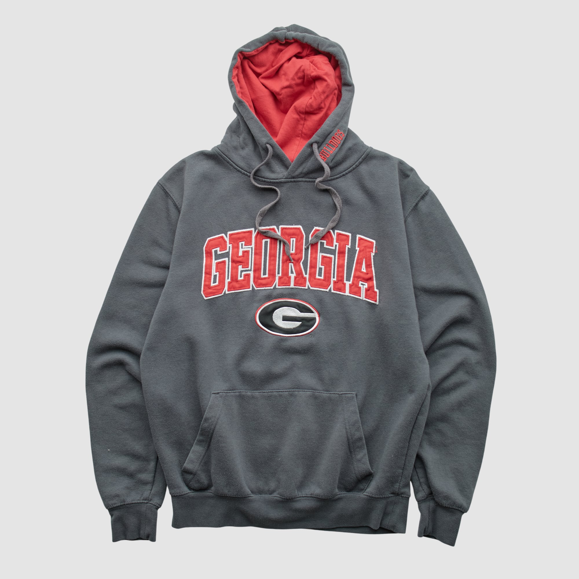 Georgia Bulldogs Stadium 2010s Hooded Pullover Sweatshirt - Gray - XS
