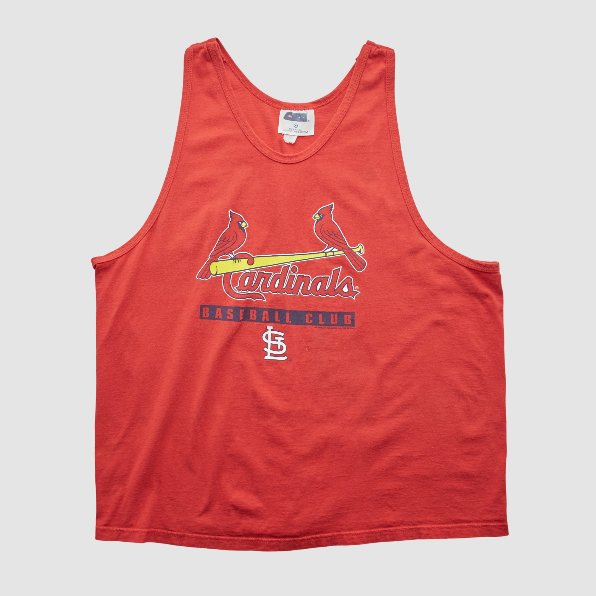St. Louis Cardinals CSA 2001 Tank - Red - M