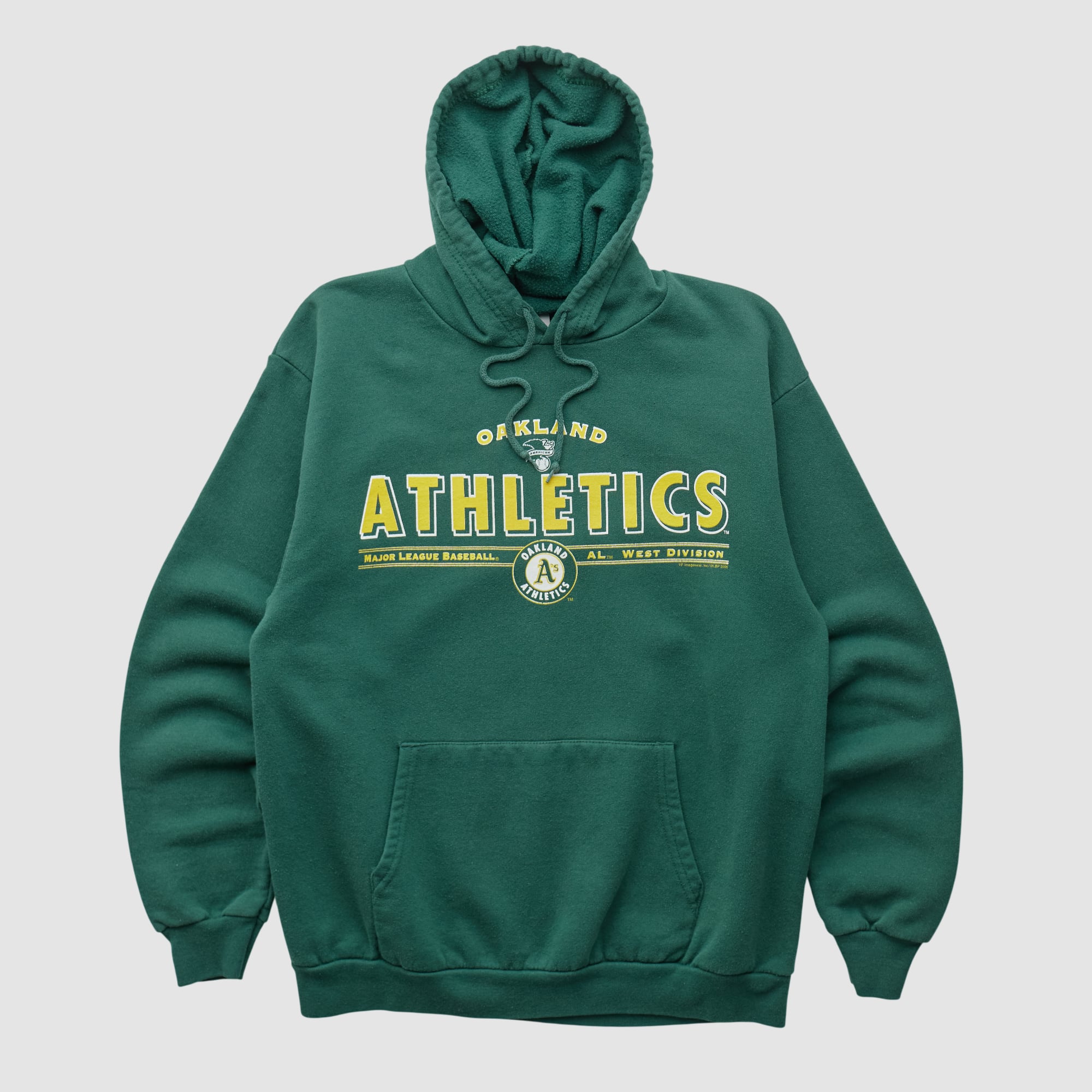 Oakland Athletics CSA 2006 Hooded Pullover Sweatshirt - Green - XS