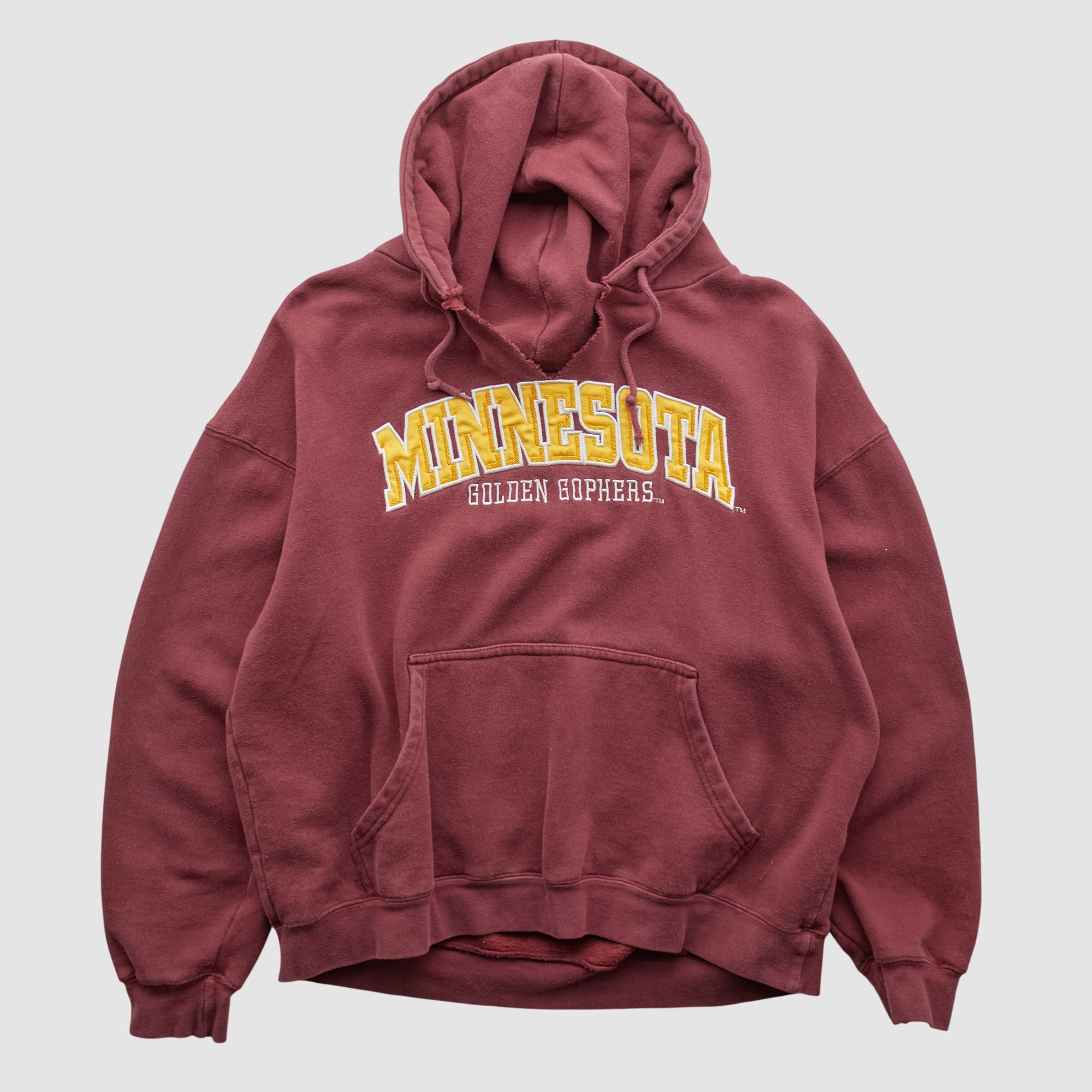 Minnesota Golden Gophers Pro Edge 2010s Hooded Pullover Sweatshirt - Maroon - L