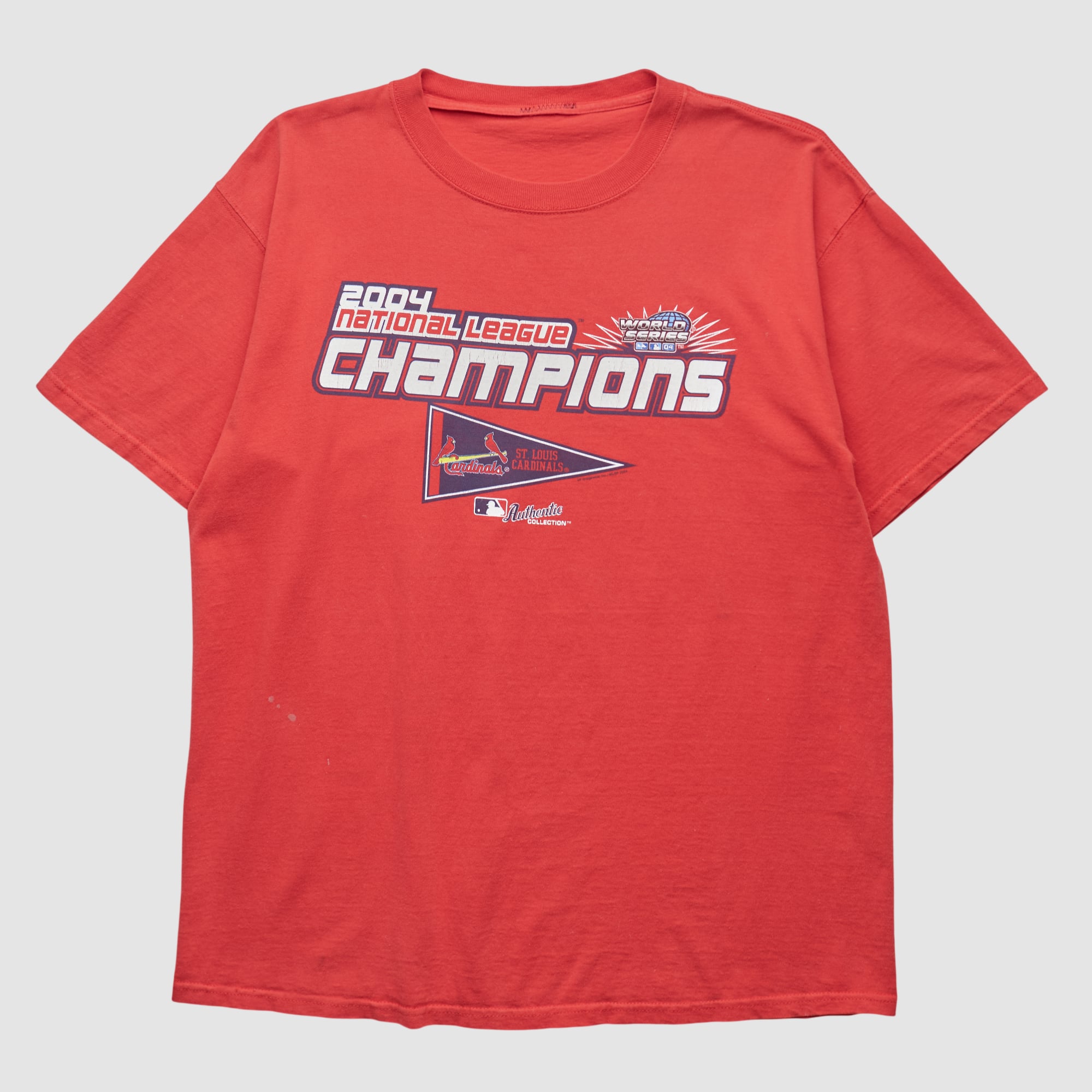 St. Louis Cardinals 2004 T-shirt - Red - L