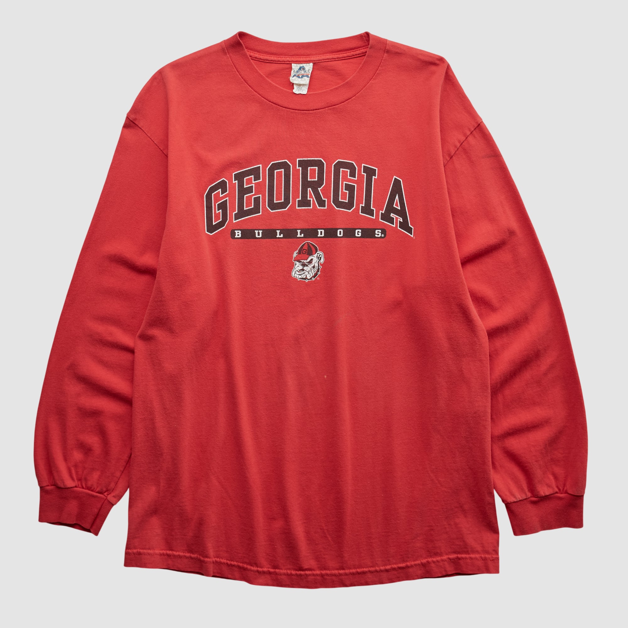 Georgia Bulldogs Alstyle 2000s Long Sleeve T-shirt - Red - M