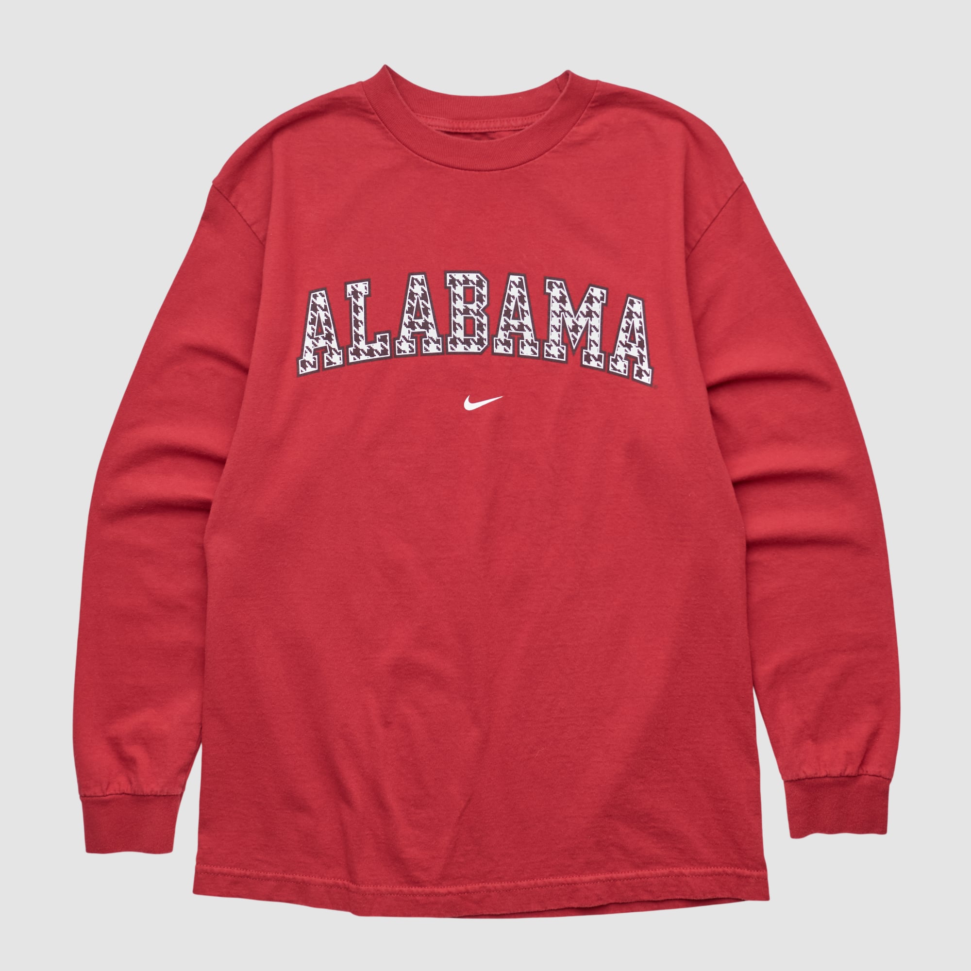 Alabama Crimson Tide Nike 2000s Long Sleeve T-shirt - Red - S