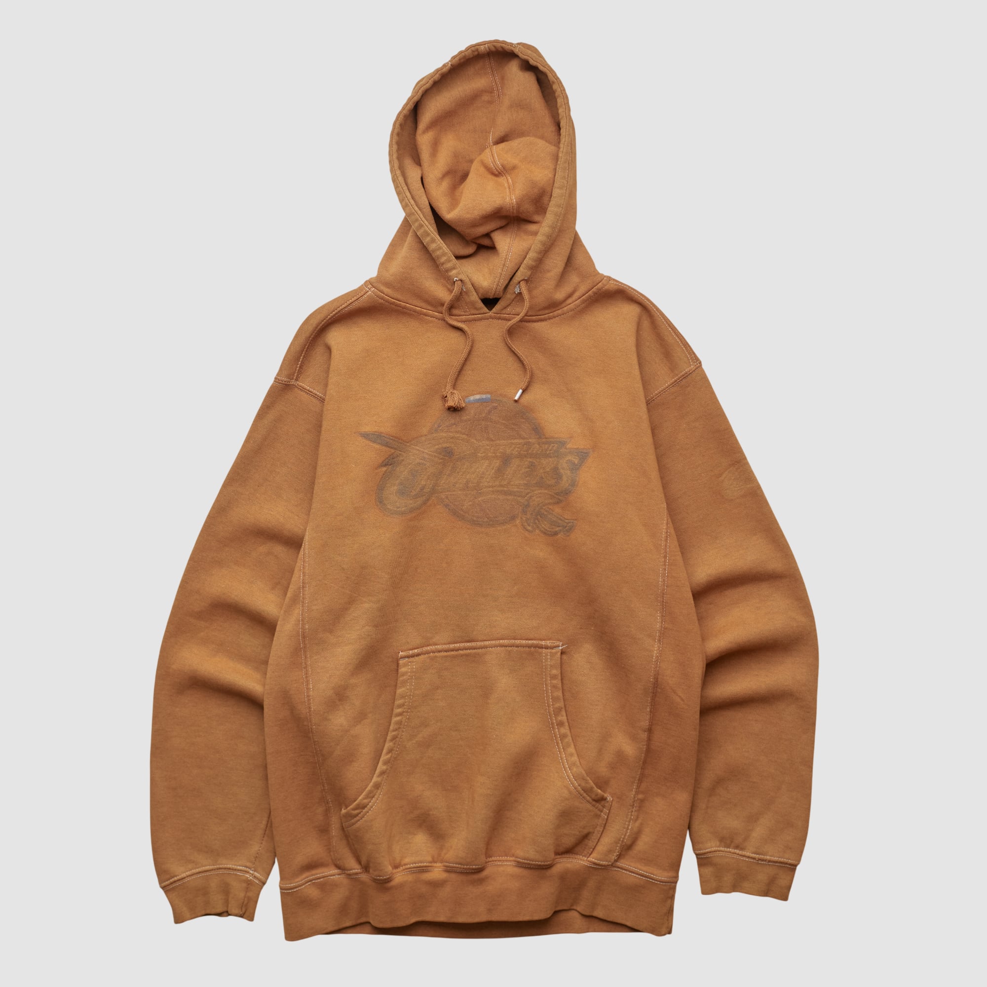 Cleveland Cavaliers Pro Player 2000s Hooded Pullover Sweatshirt - Clay - S