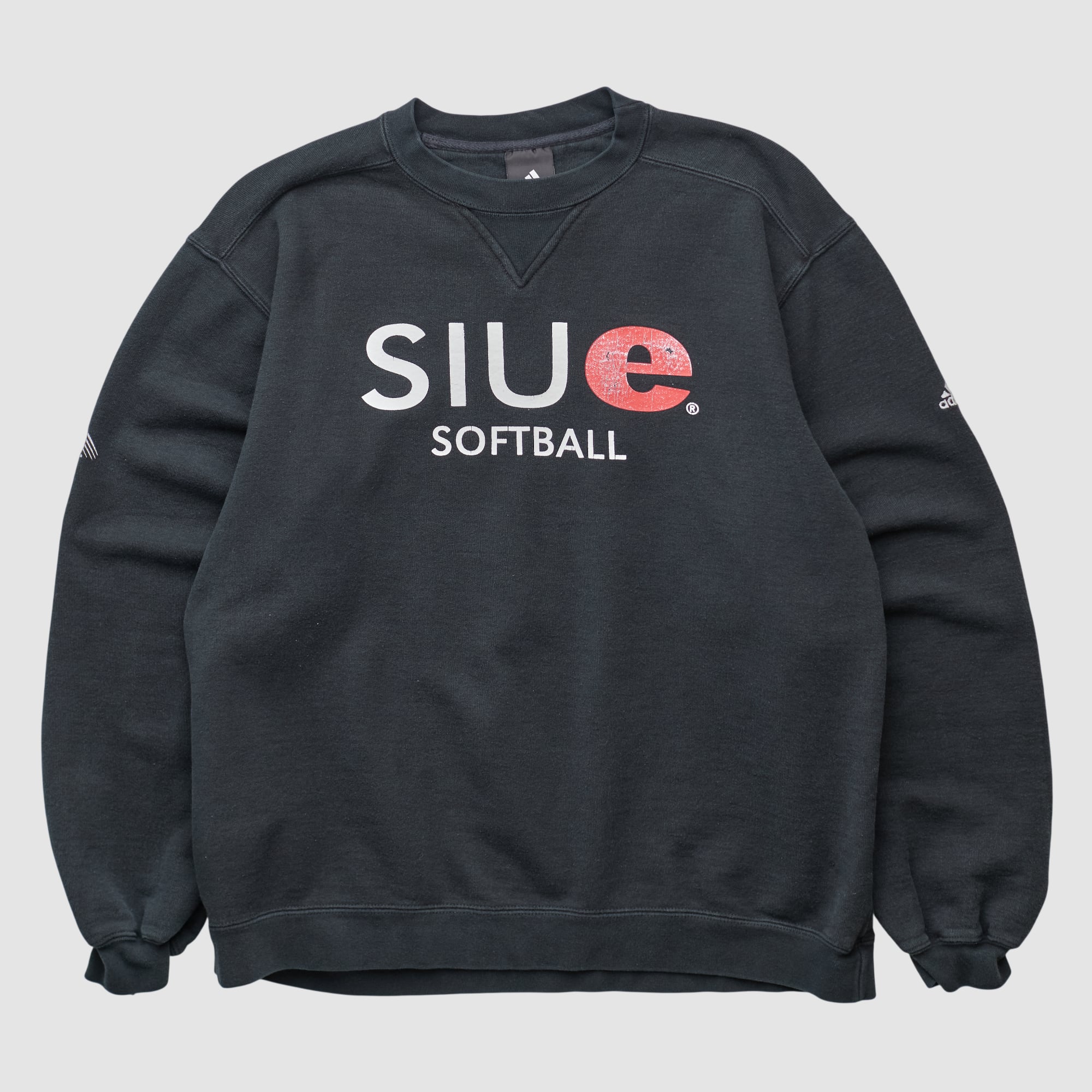 Southern Illinois Edwardsville Cougars Adidas 2010s Pullover Sweatshirt - Black - M