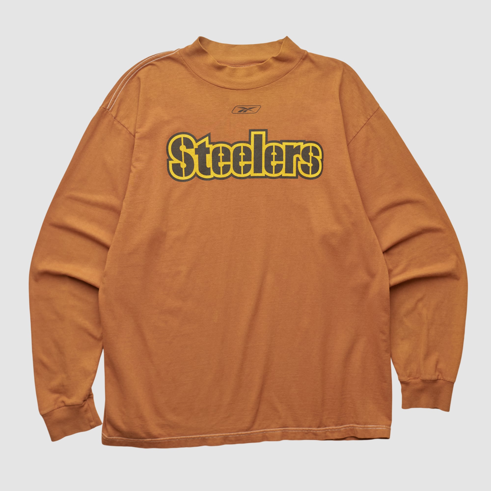 Pittsburgh Steelers Reebok 2000s Long Sleeve T-shirt - Clay - M