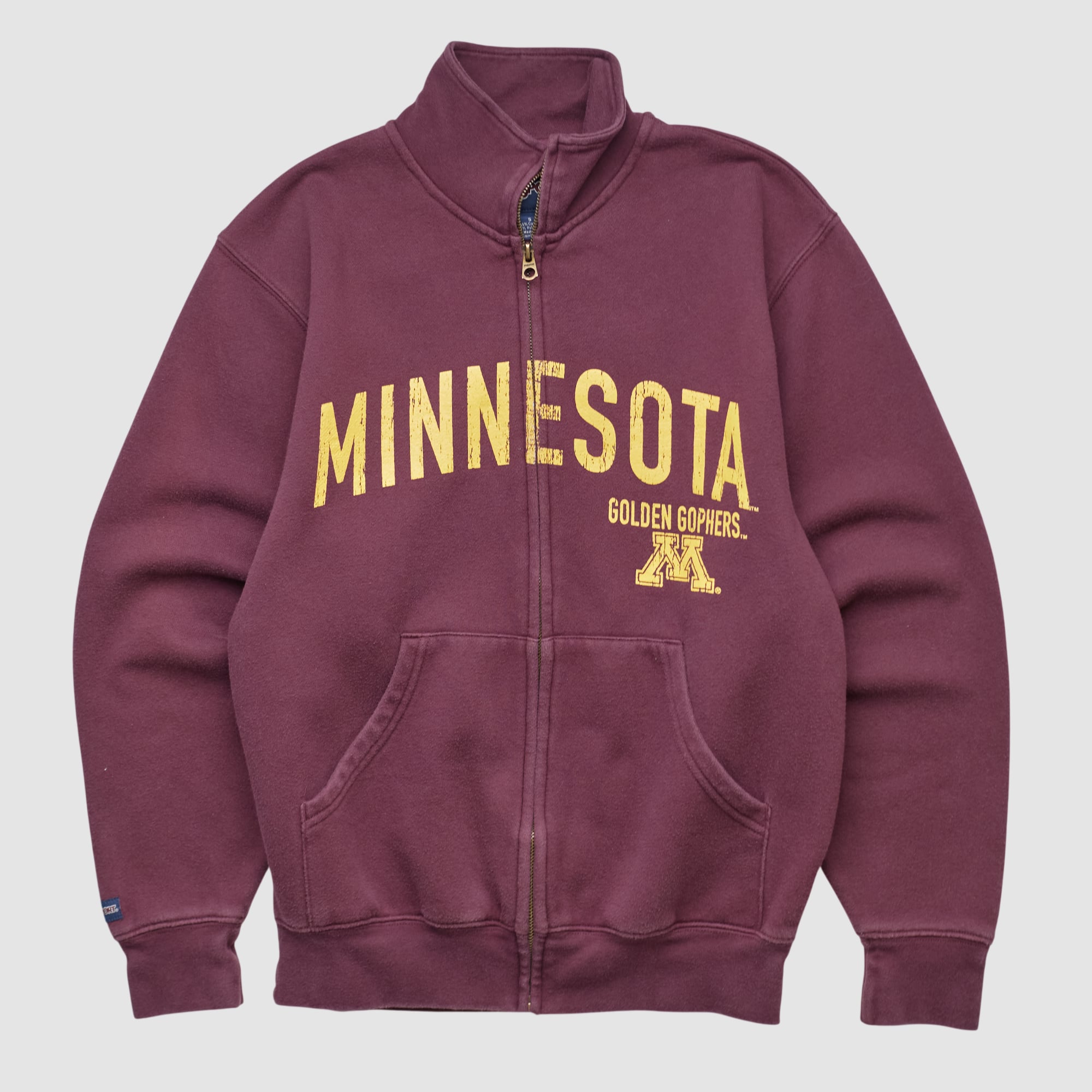 Minnesota Golden Gophers Jansport 2000s Full Zip Sweatshirt - Maroon - XS