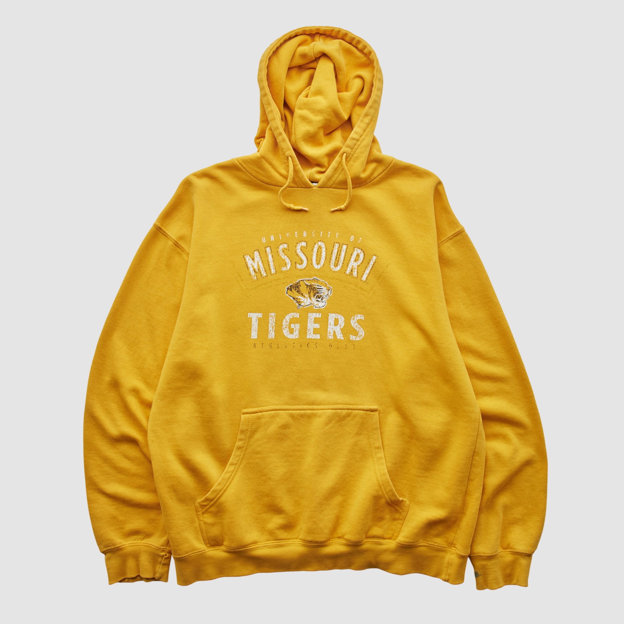Missouri Tigers NCAA 2010s Hooded Pullover Sweatshirt - Yellow - L