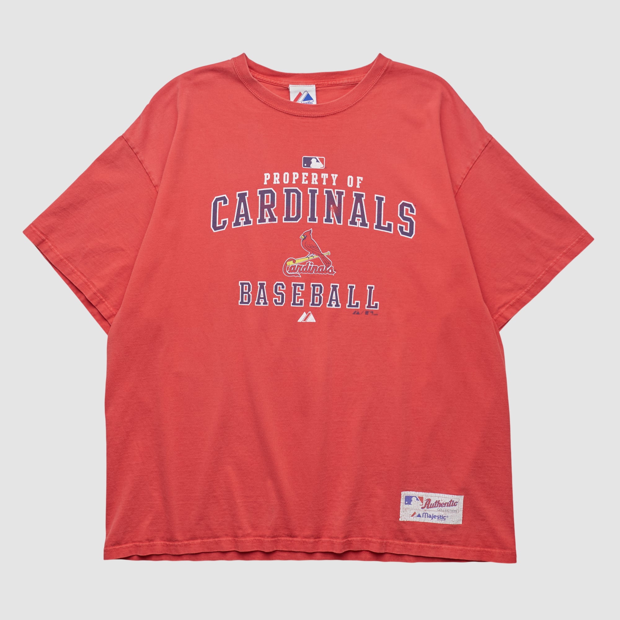 St. Louis Cardinals Majestic 2000s T-shirt - Red - XL