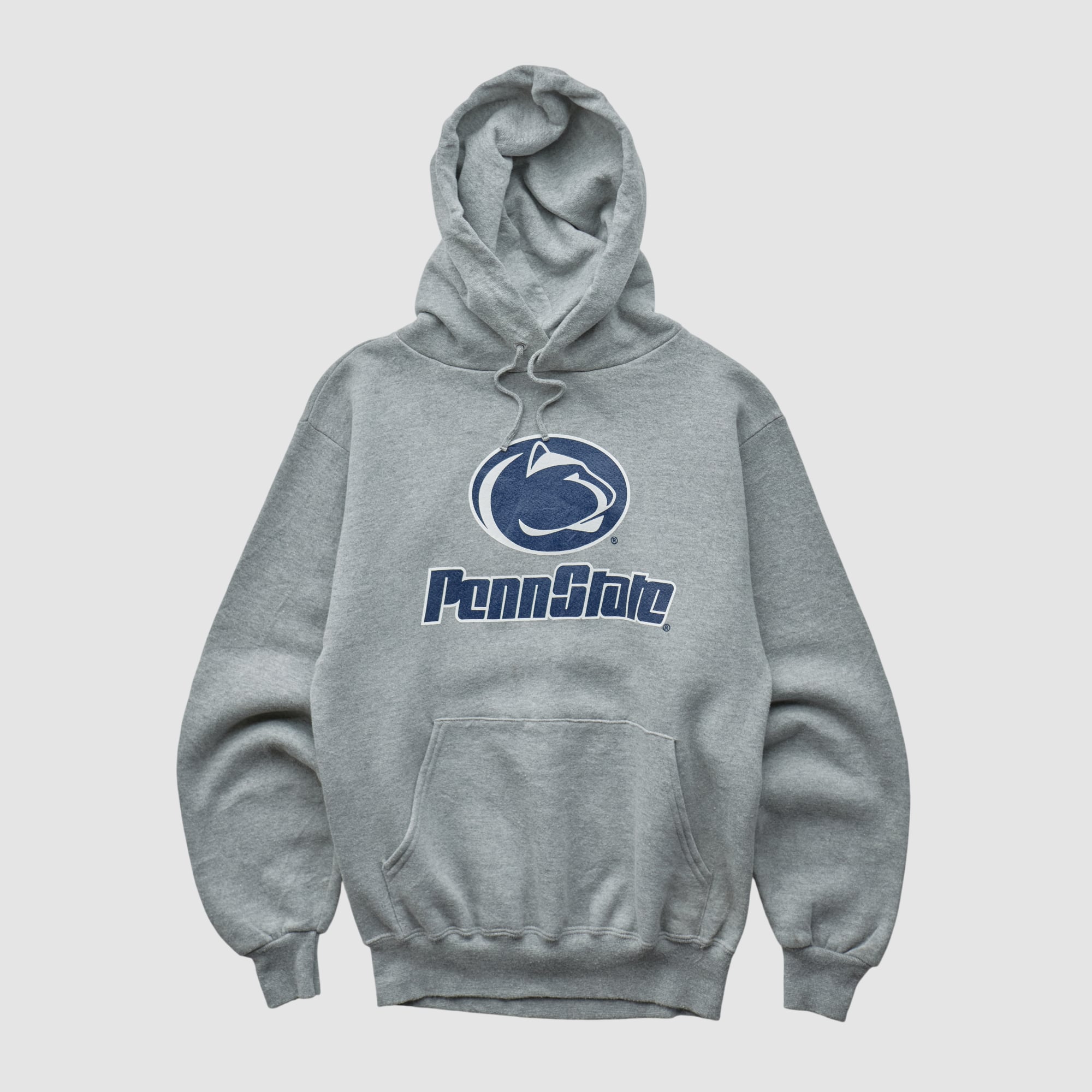 Penn State Nittany Lions Jerzees 2000s Hooded Pullover Sweatshirt - Heather Gray - XS