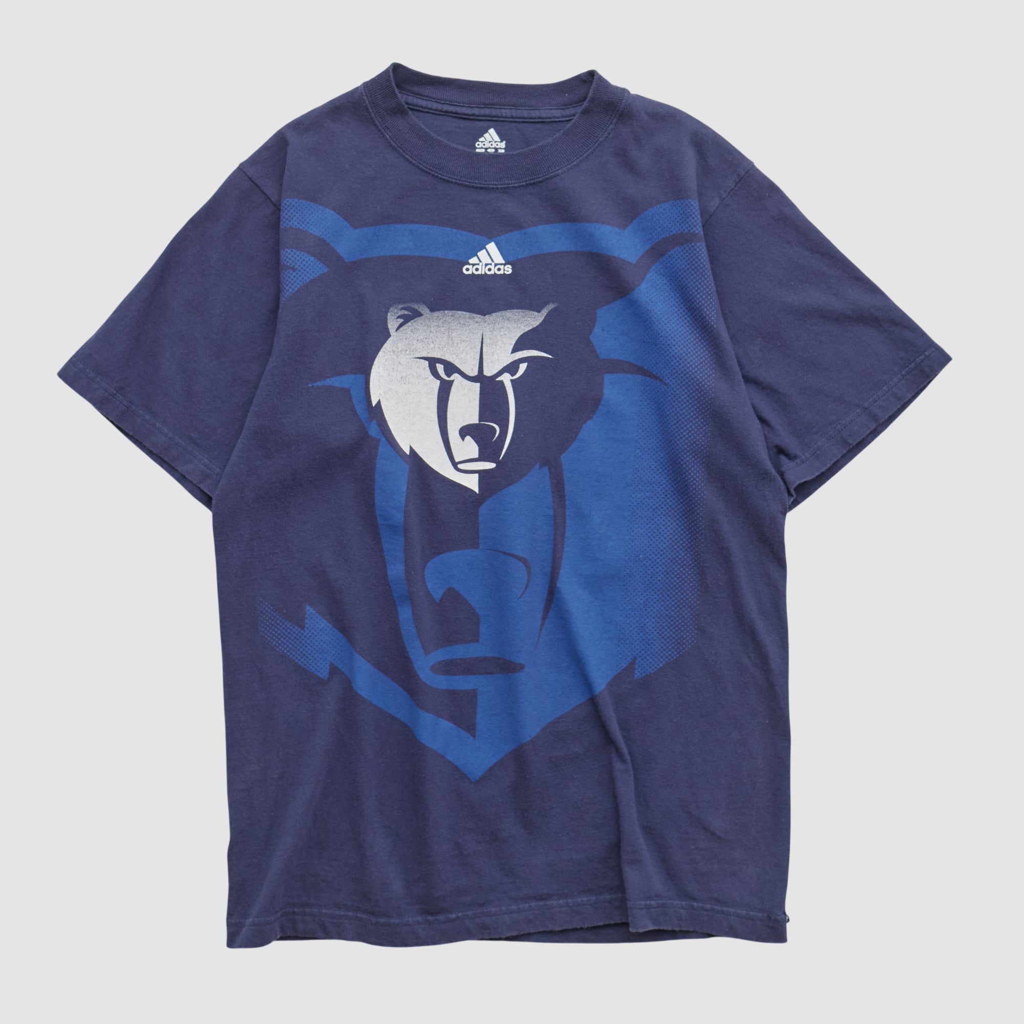 Memphis Grizzlies Adidas 2010s T-shirt - Navy - S