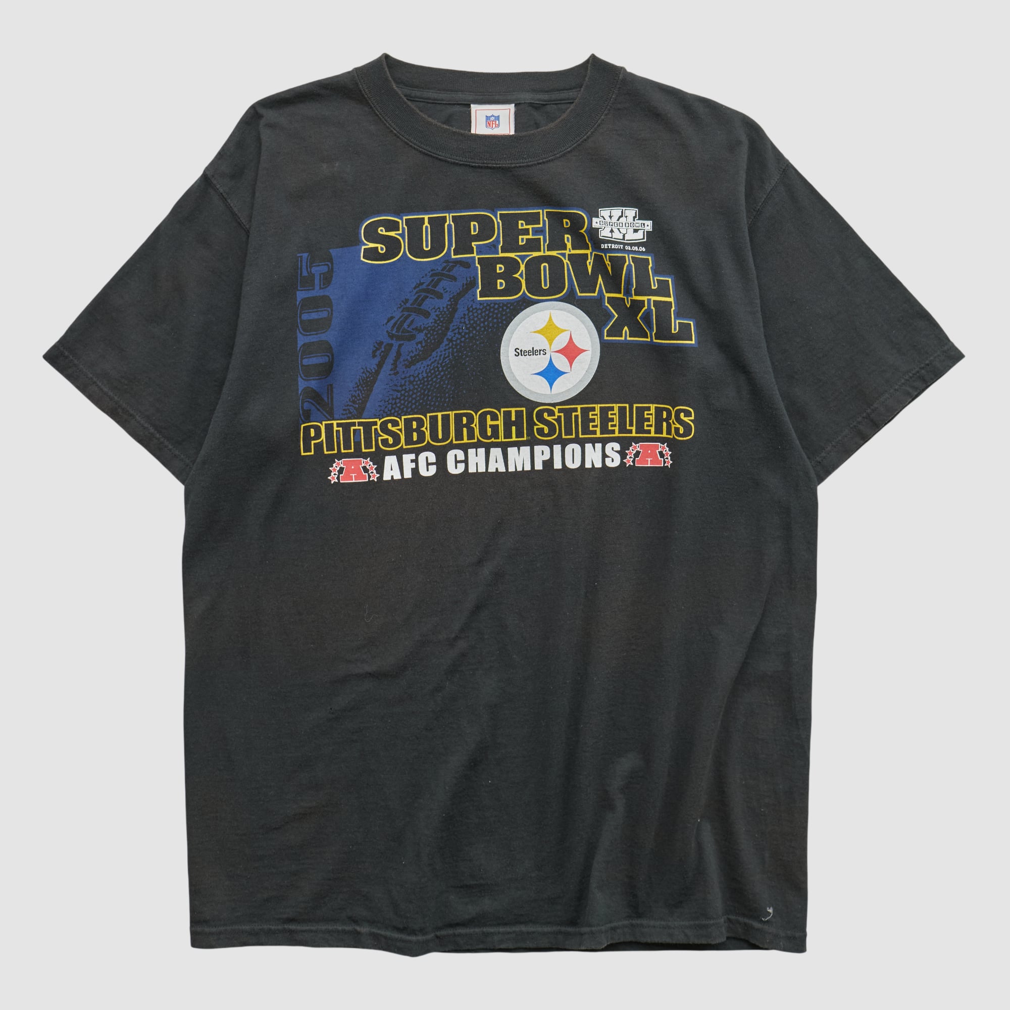 Pittsburgh Steelers NFL 2006 T-shirt - Black - L