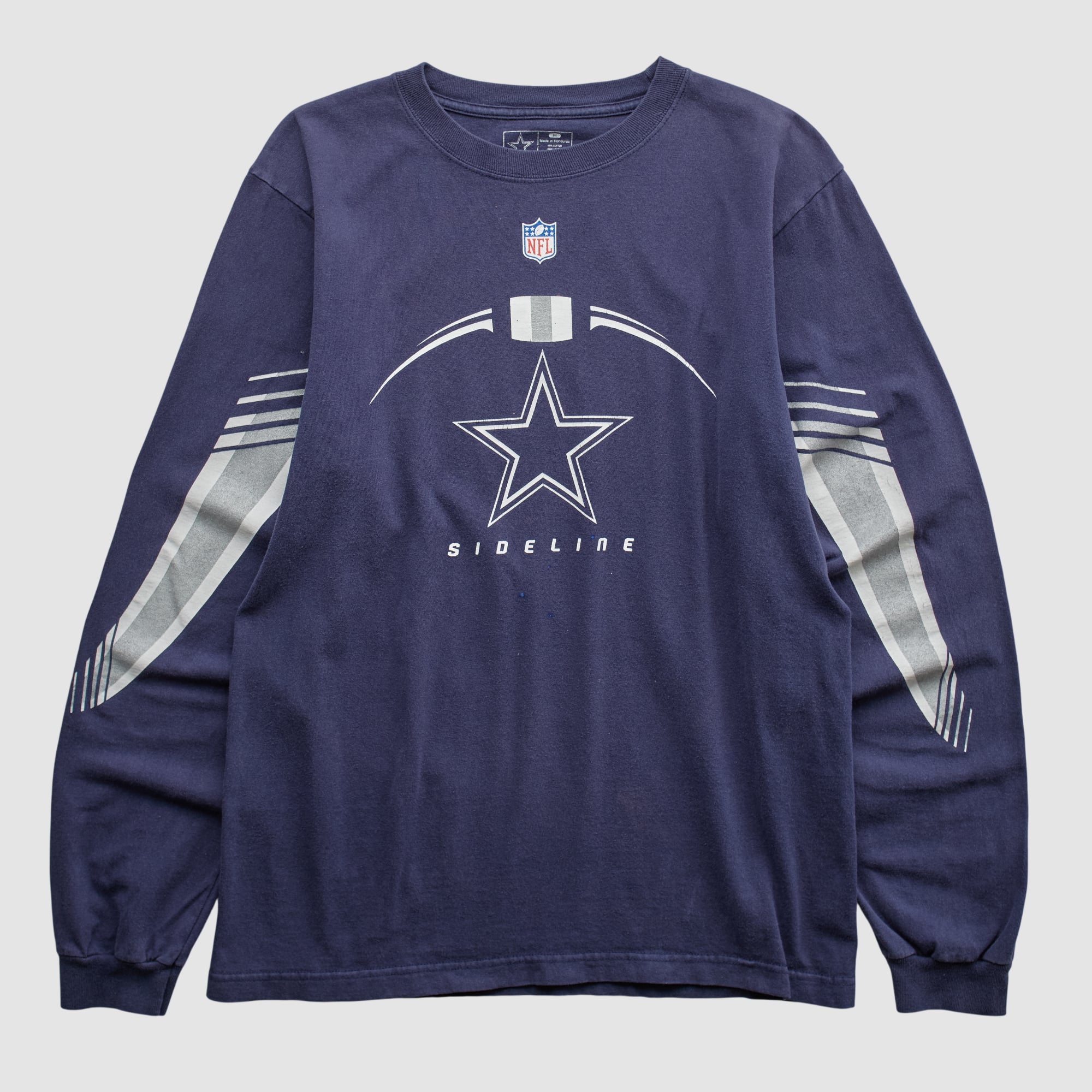 Dallas Cowboys Cowboys Team Apparel 2000s Long Sleeve T-shirt - Navy - S