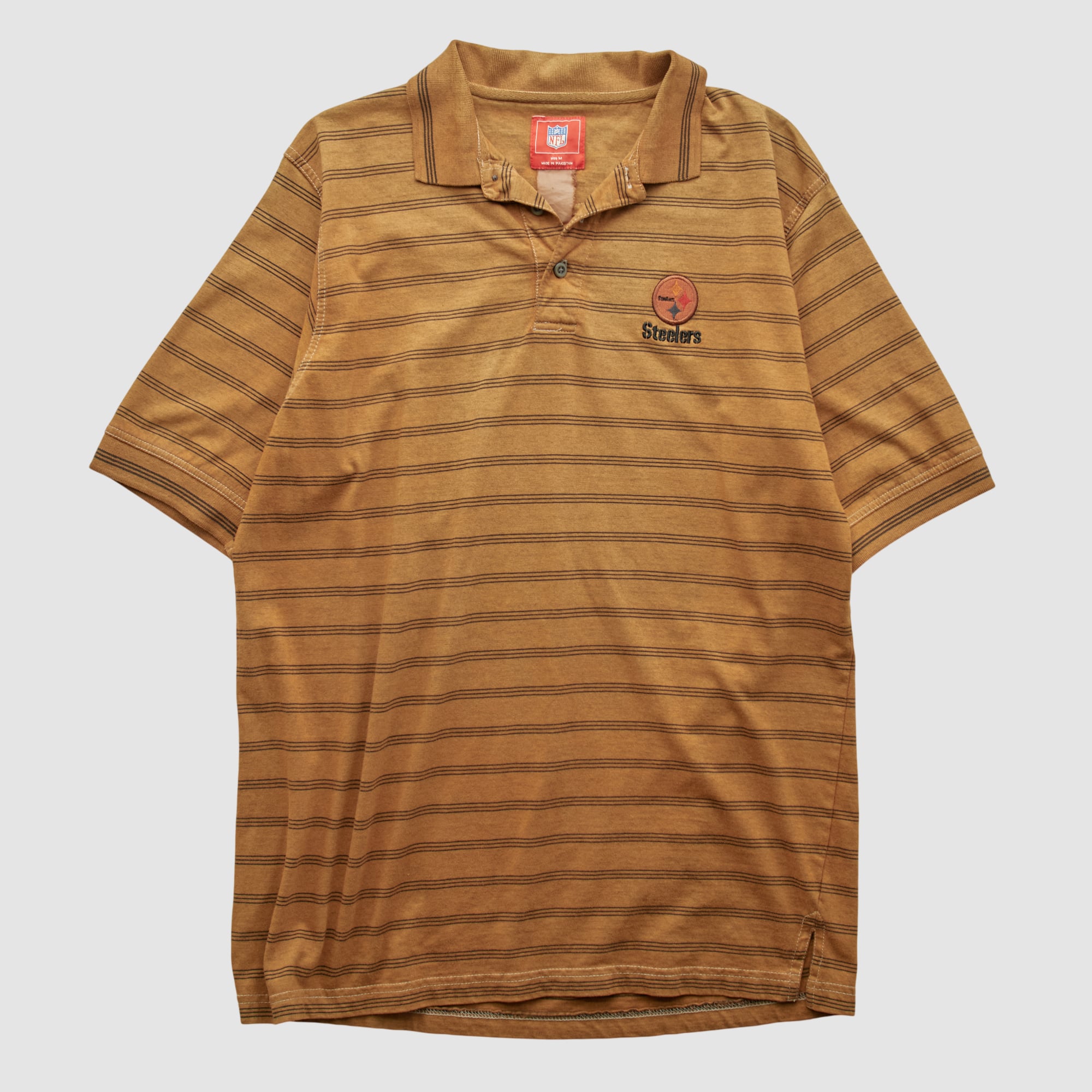 Pittsburgh Steelers NFL 2000s Polo - Clay - M