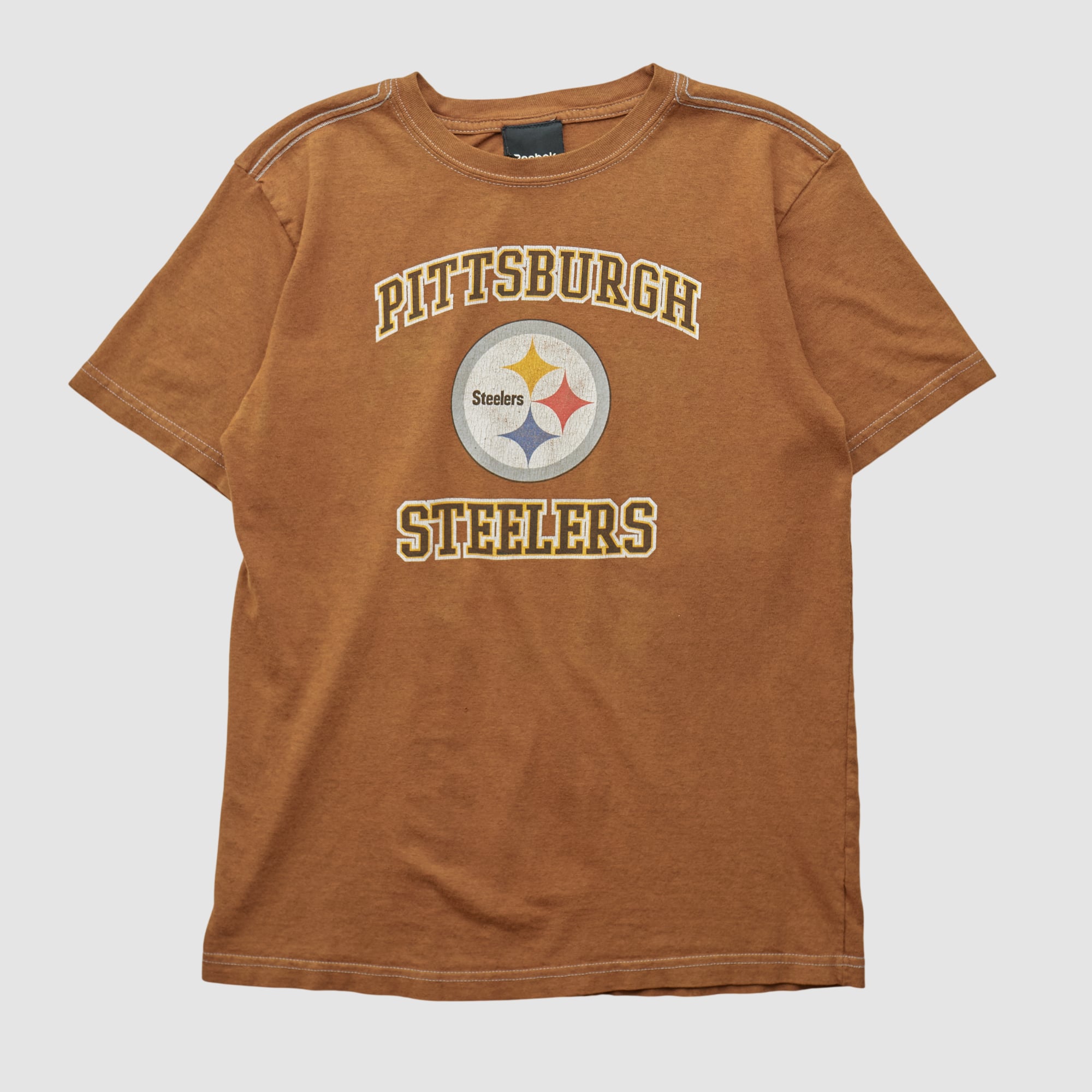 Pittsburgh Steelers Reebok 2010s T-shirt - Clay - S