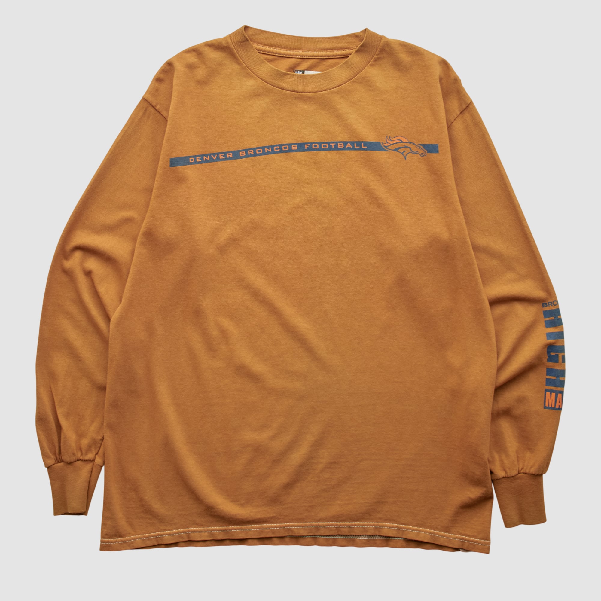 Denver Broncos NFL 2000s Long Sleeve T-shirt - Clay - S