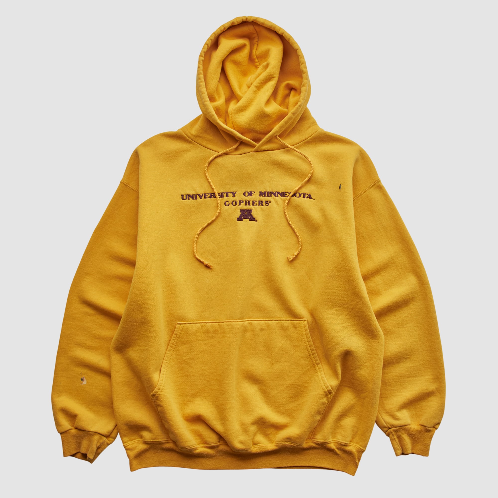 Minnesota Golden Gophers Champion 2000s Hooded Pullover Sweatshirt - Yellow - S
