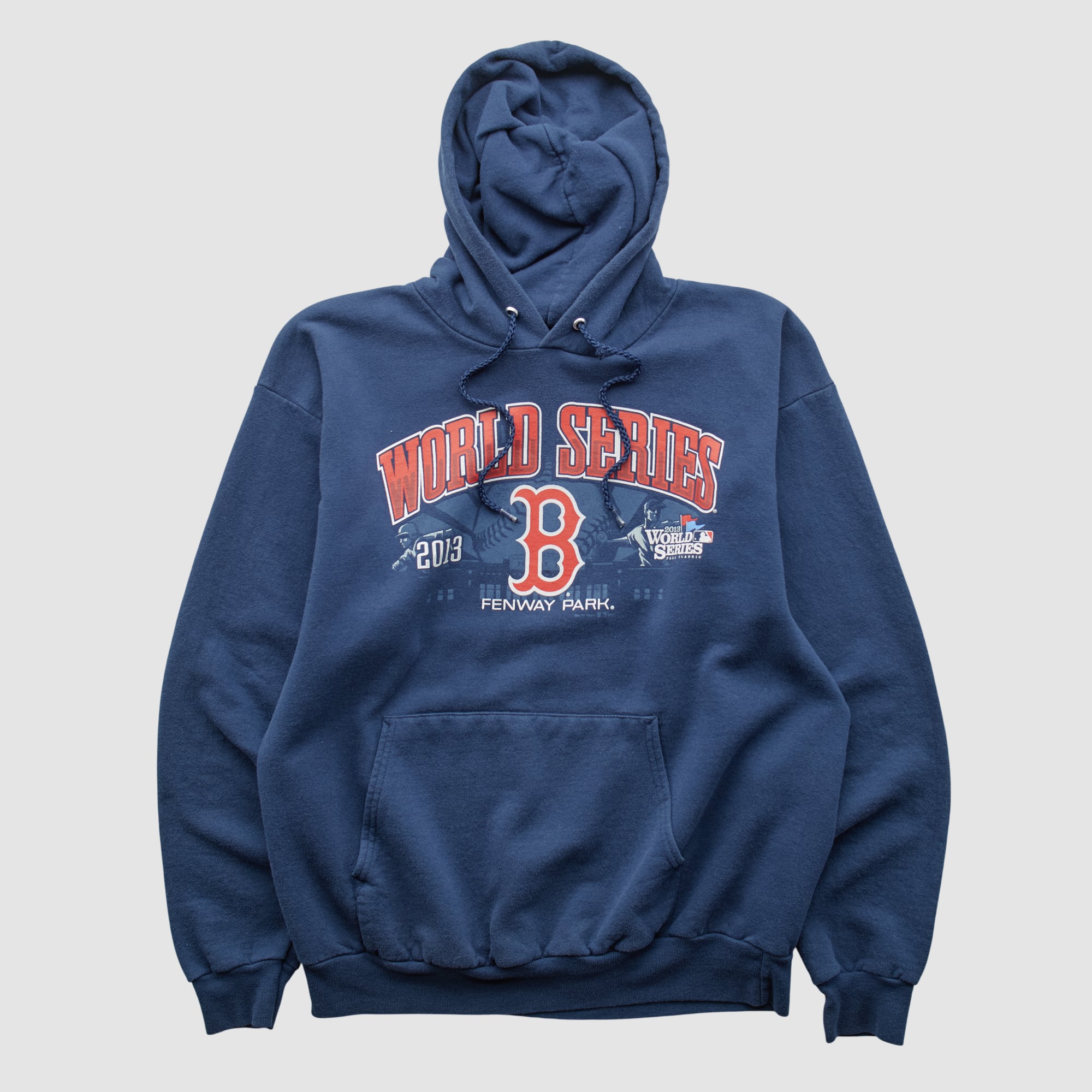 Boston Red Sox Hanes 2013 Hooded Pullover Sweatshirt - Navy - S