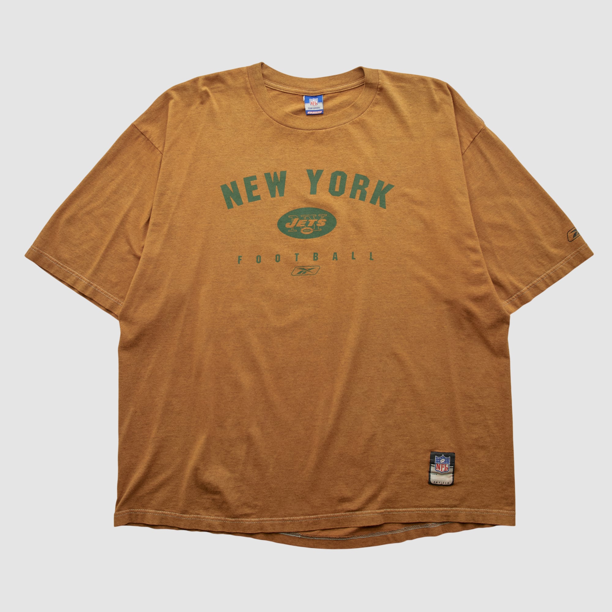 New York Jets Reebok 2000s T-shirt - Clay - 3XL