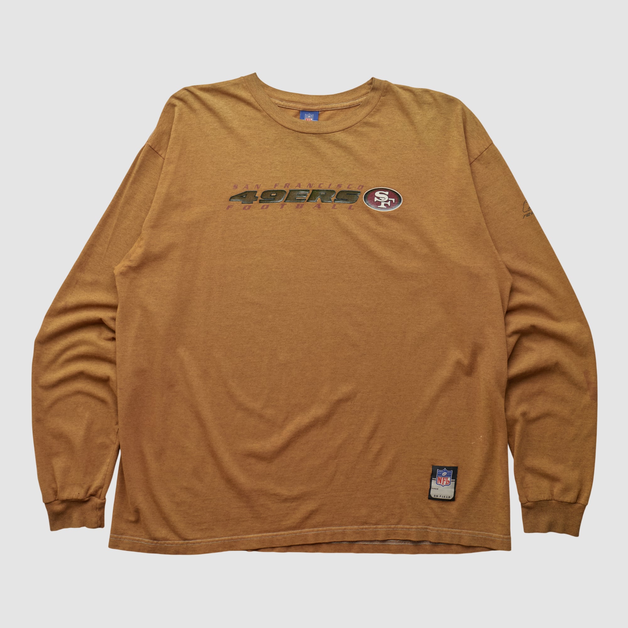 San Francisco 49ers NFL 2000s Long Sleeve T-shirt - Clay - 3XL
