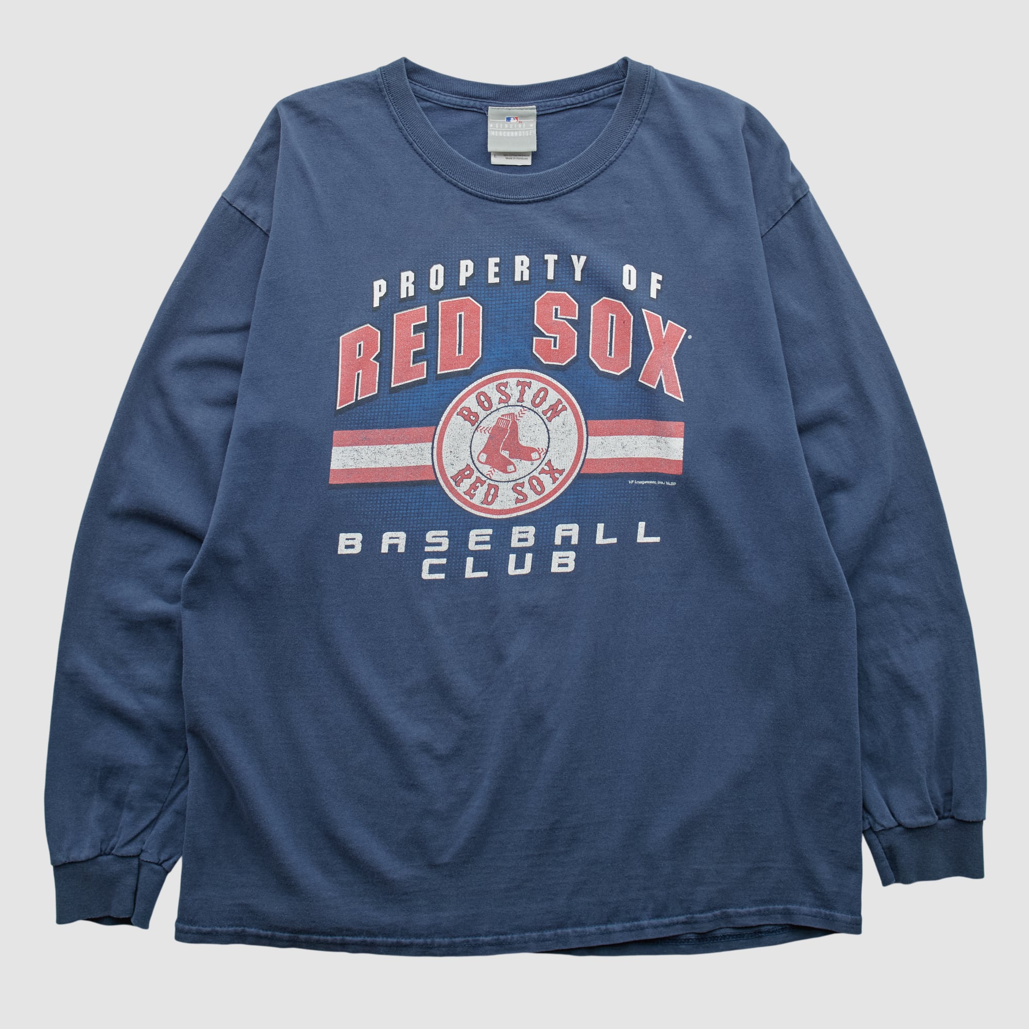 Boston Red Sox Genuine Merchandise 2000s Long Sleeve T-shirt - Navy - S