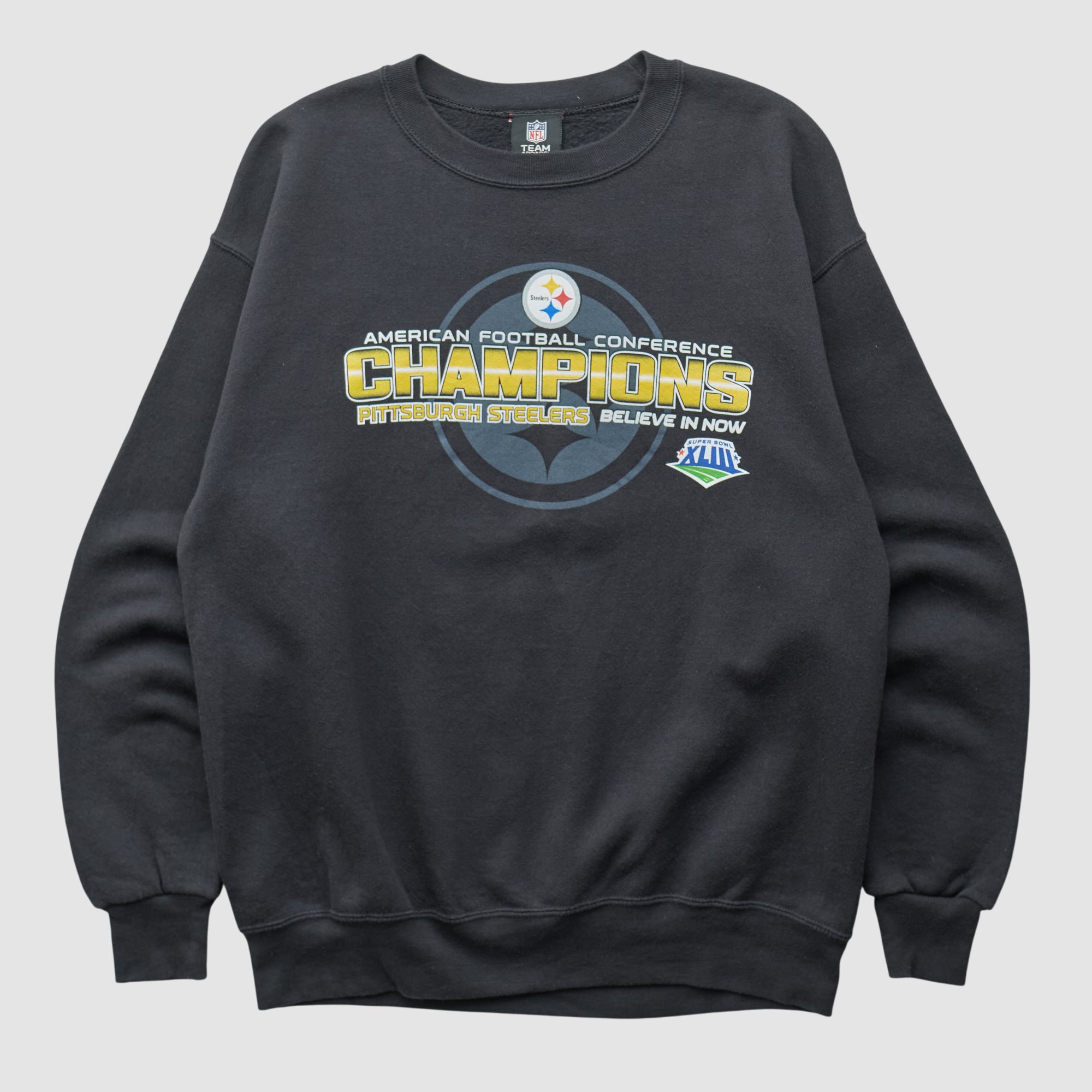 Pittsburgh Steelers NFL 2009 Pullover Sweatshirt - Black - S