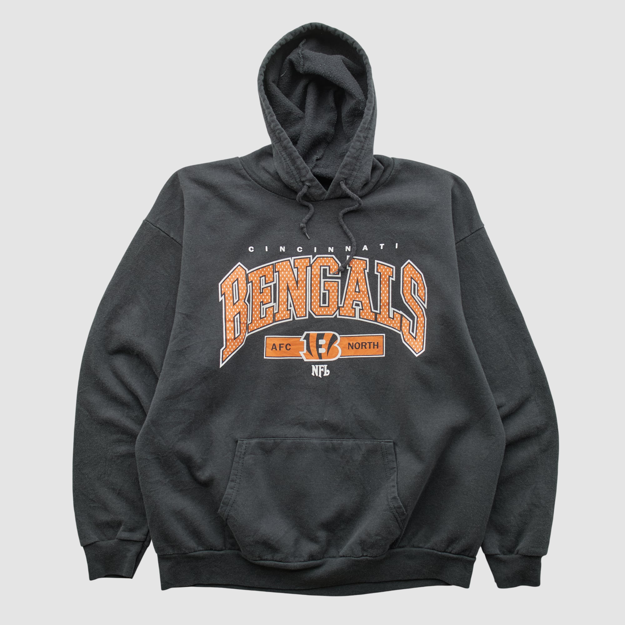 Cincinnati Bengals NFL 2000s Hooded Pullover Sweatshirt - Black - S