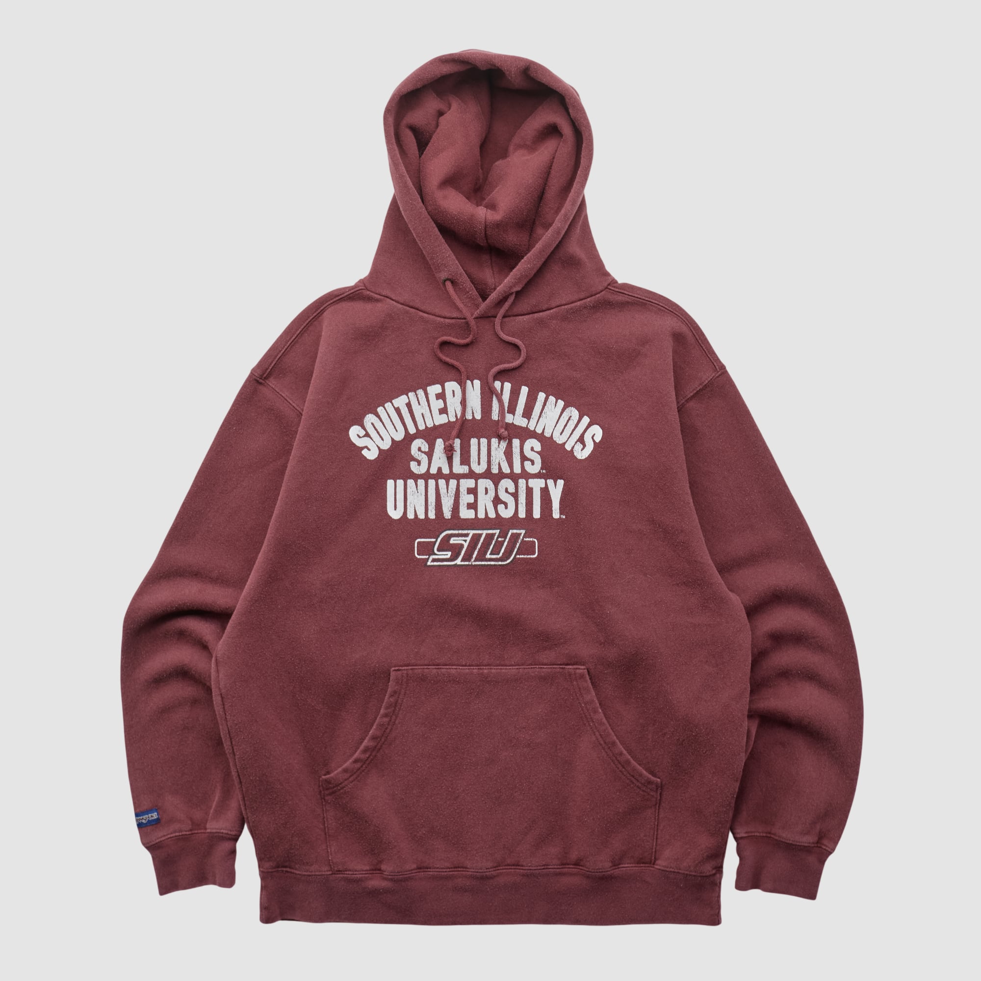 Southern Illinois Salukis Jansport 2000s Hooded Pullover Sweatshirt - Maroon - M