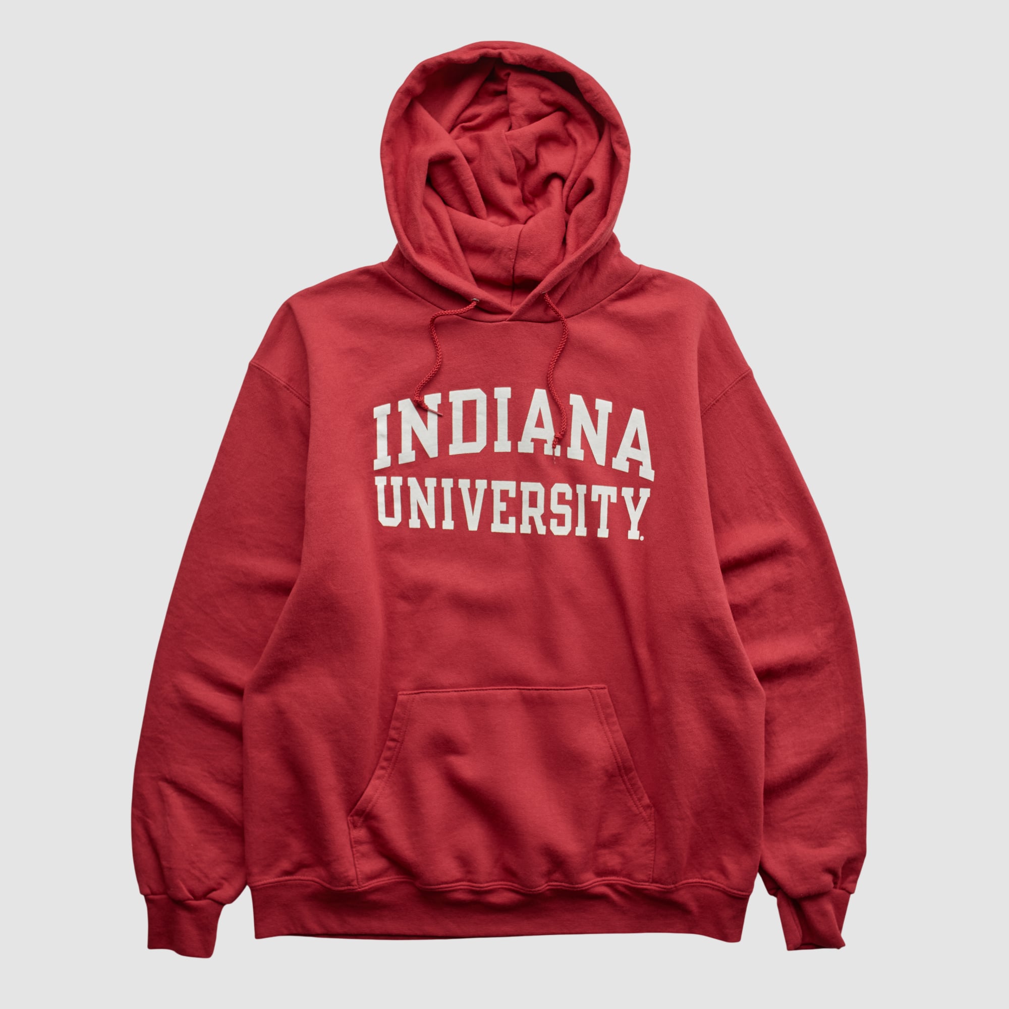 Indiana Hoosiers Champion 2000s Hooded Pullover Sweatshirt - Red - S