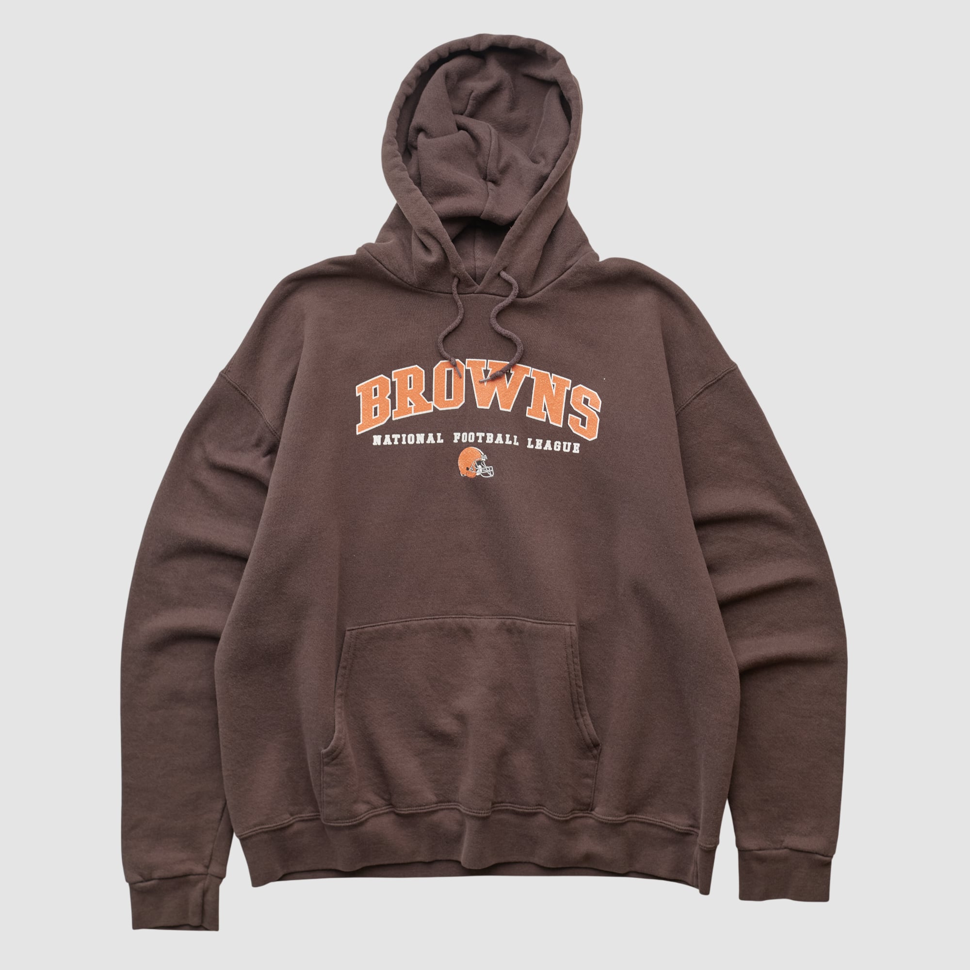 Cleveland Browns NFL 2000s Hooded Pullover Sweatshirt - Brown - M