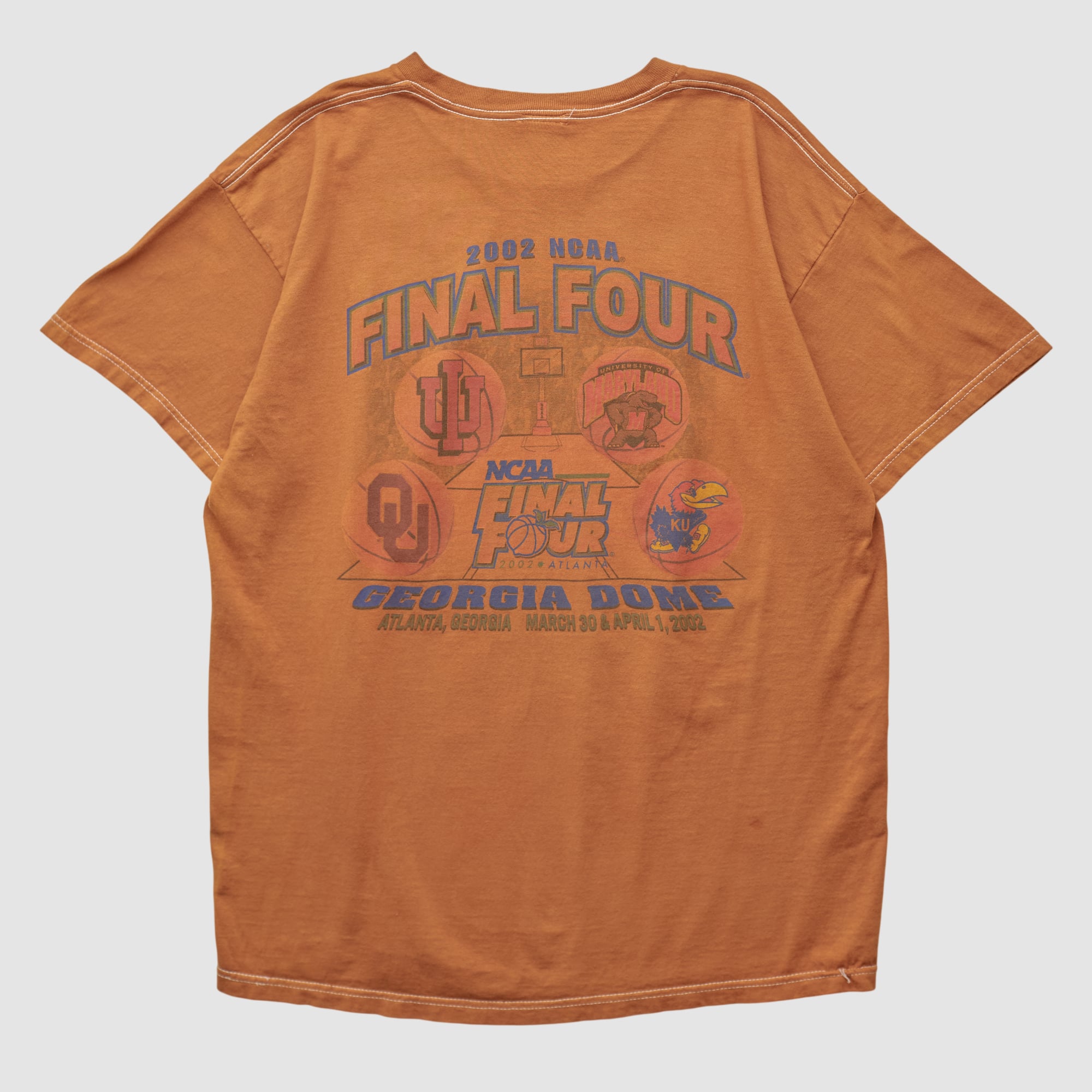 Final Four Midwest Graphics 2002 T-shirt - Clay - L