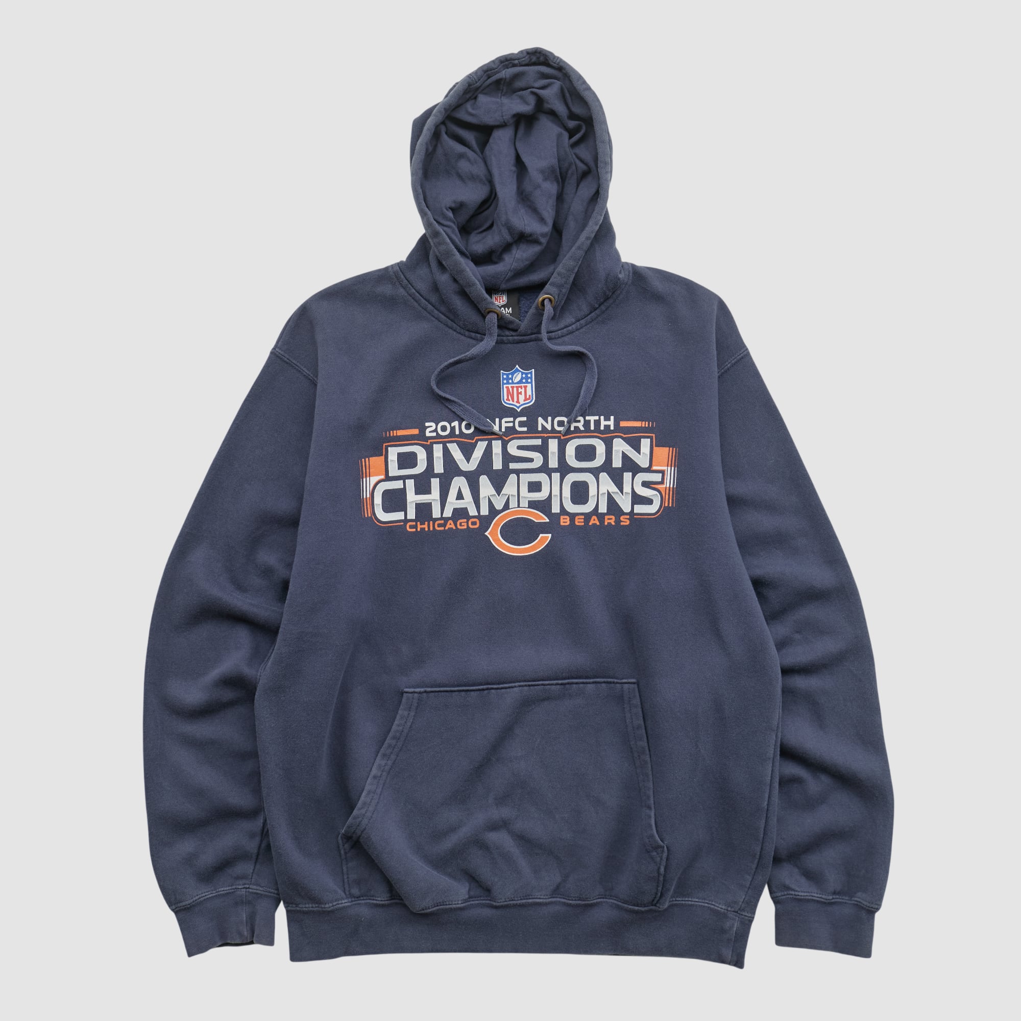 Chicago Bears NFL 2010 Hooded Pullover Sweatshirt - Navy - S
