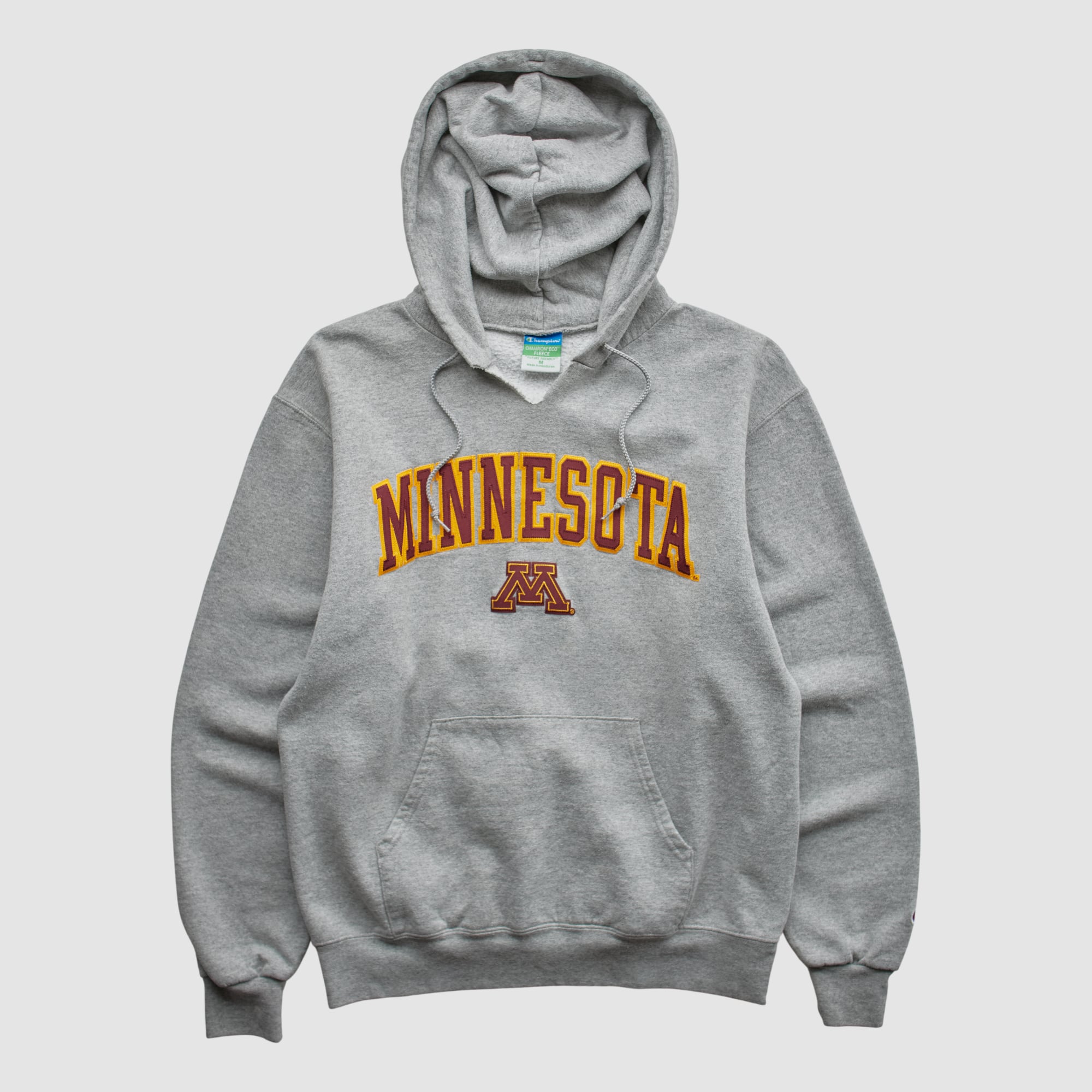 Minnesota Golden Gophers Champion 2010s Hooded Pullover Sweatshirt - Heather Gray - XS