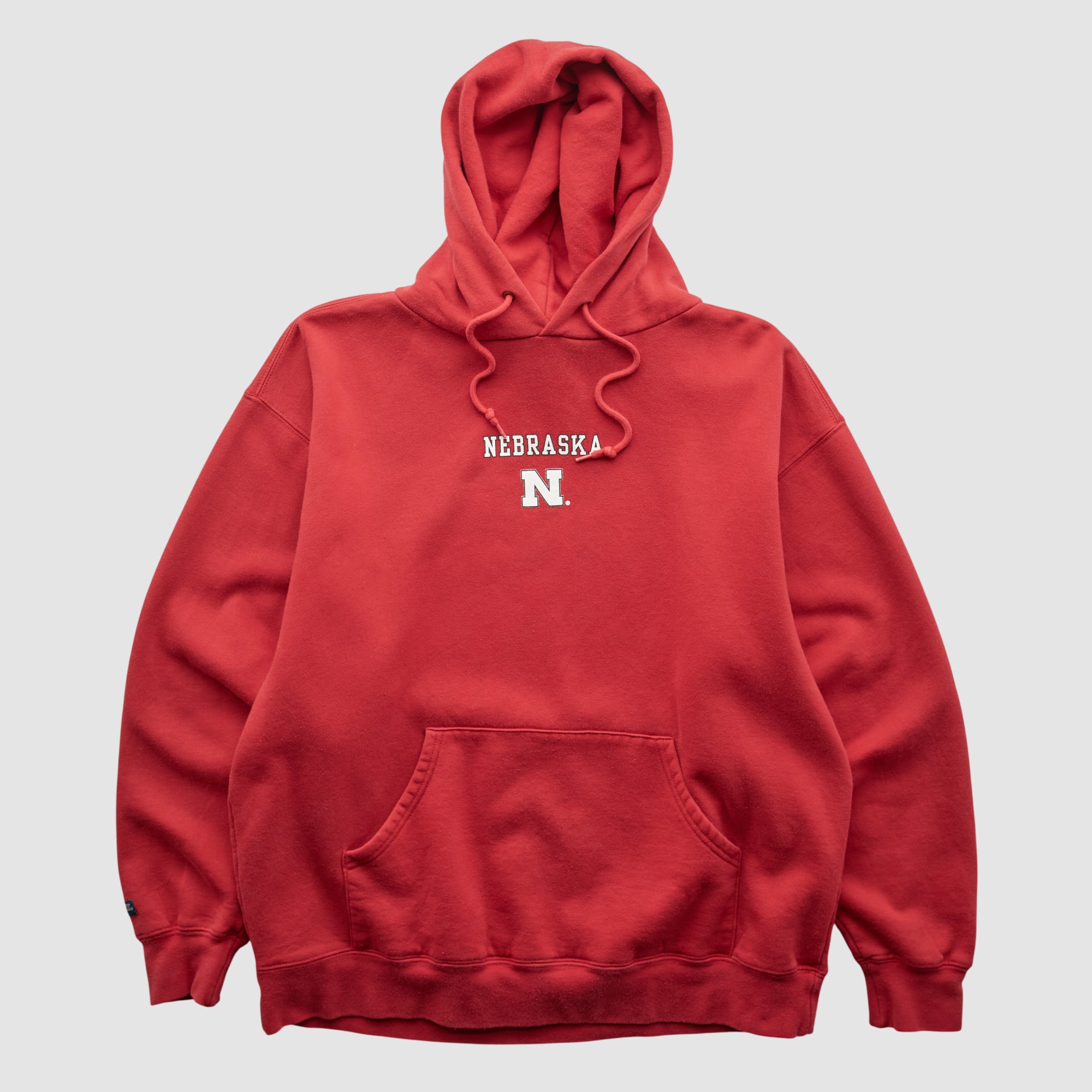 Nebraska Huskers Jansport 2000s Hooded Pullover Sweatshirt - Red - S