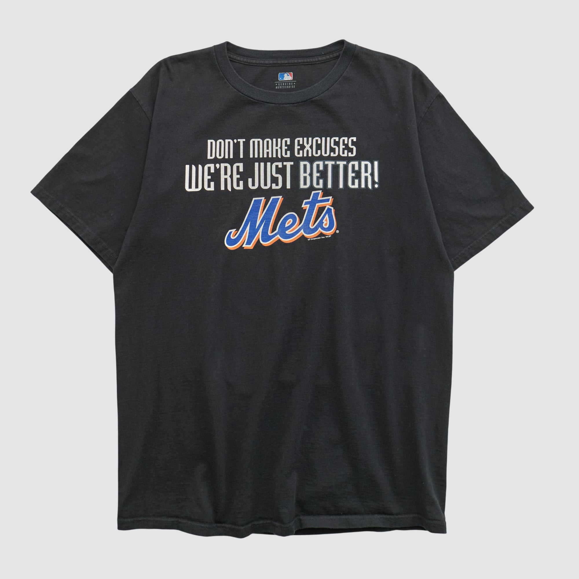 New York Mets Genuine Merchandise 2010s T-shirt - Black - M