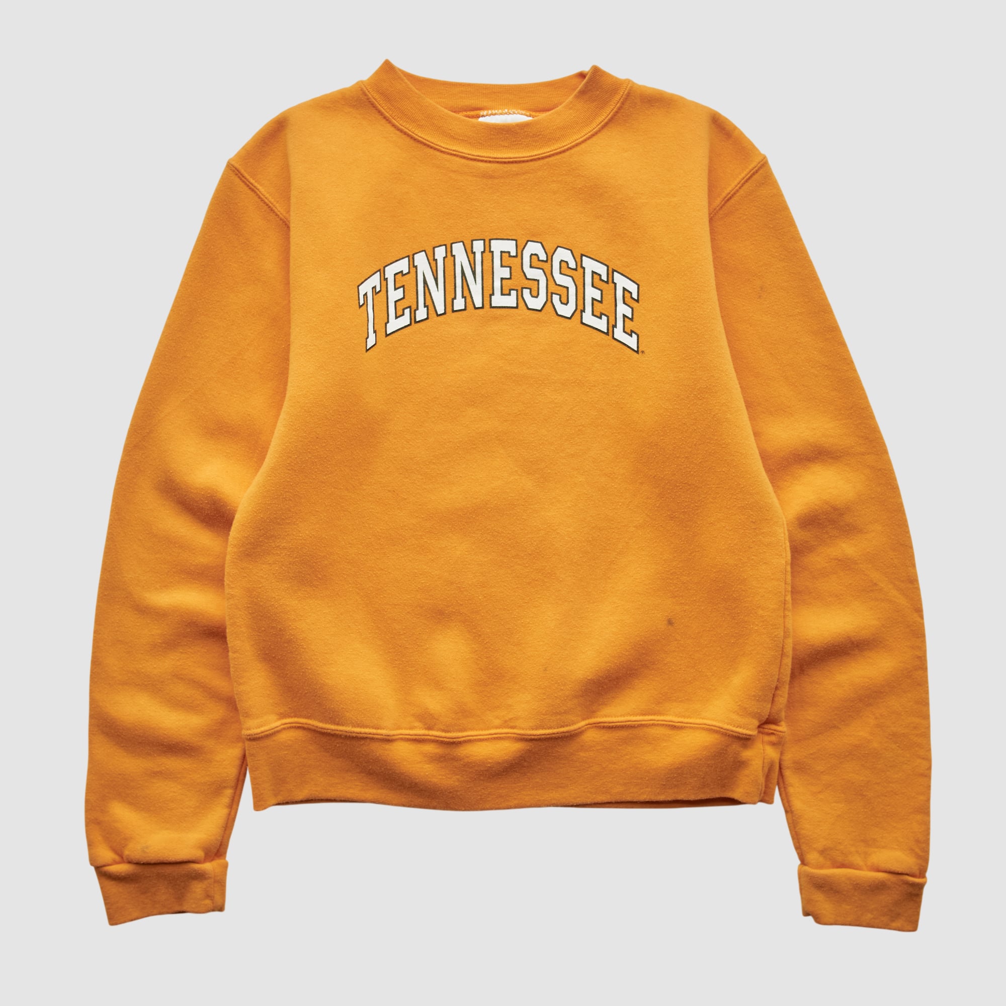 Tennessee Volunteers Cotton Exchange 90s Pullover Sweatshirt - Orange - XXS