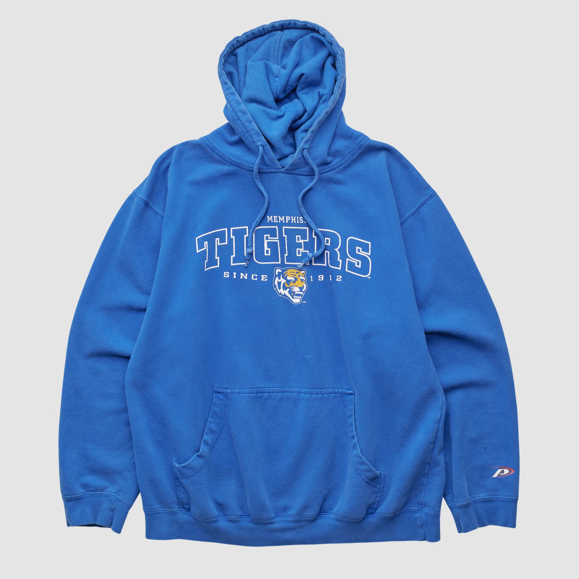 Memphis Tigers Pro Player 2000s Hooded Pullover Sweatshirt - Blue - XS