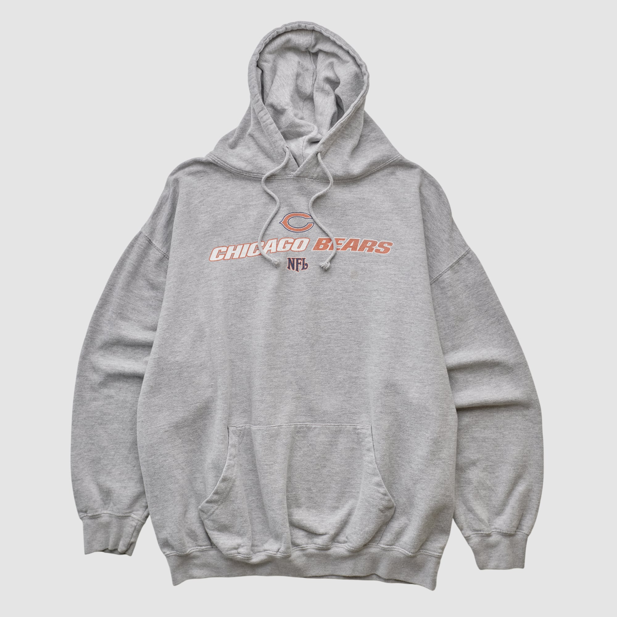 Chicago Bears NFL 2010s Hooded Pullover Sweatshirt - Heather Gray - S