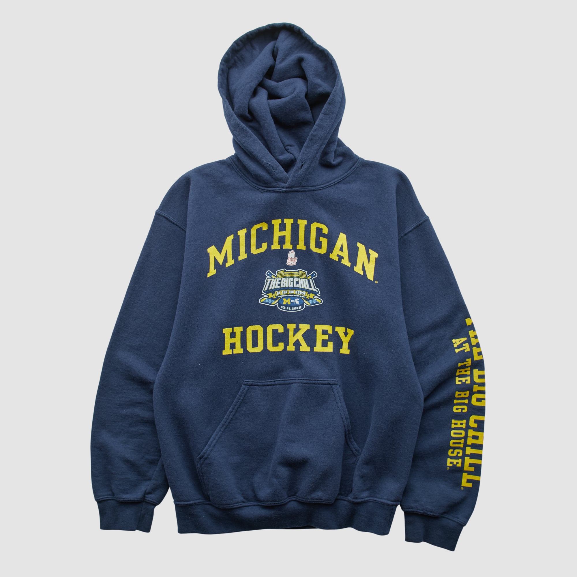 The Big Chill Gildan 2010 Hooded Pullover Sweatshirt - Navy - XXS