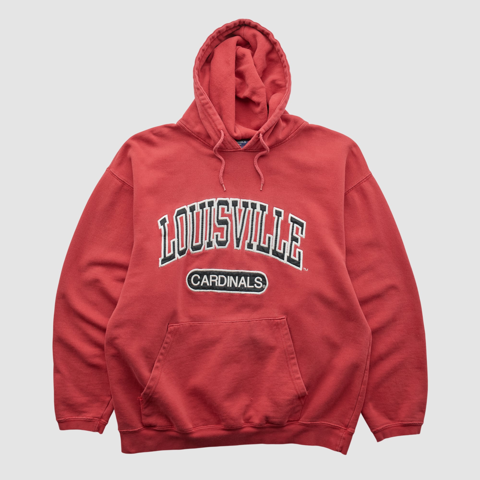 Louisville Cardinals Varsity Classics 2010s Hooded Pullover Sweatshirt - Red - XS
