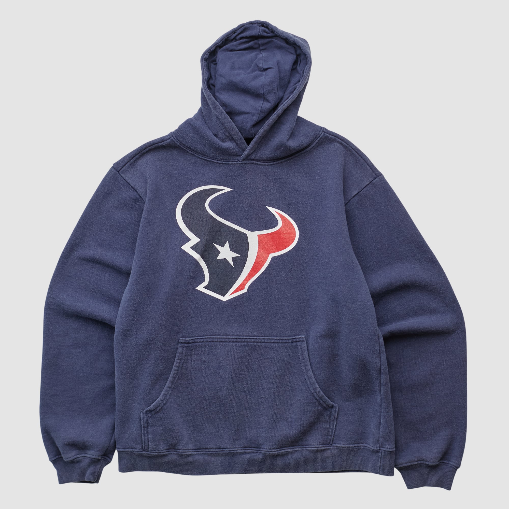 Houston Texans NFL 2000s Hooded Pullover Sweatshirt - Navy - Yth L