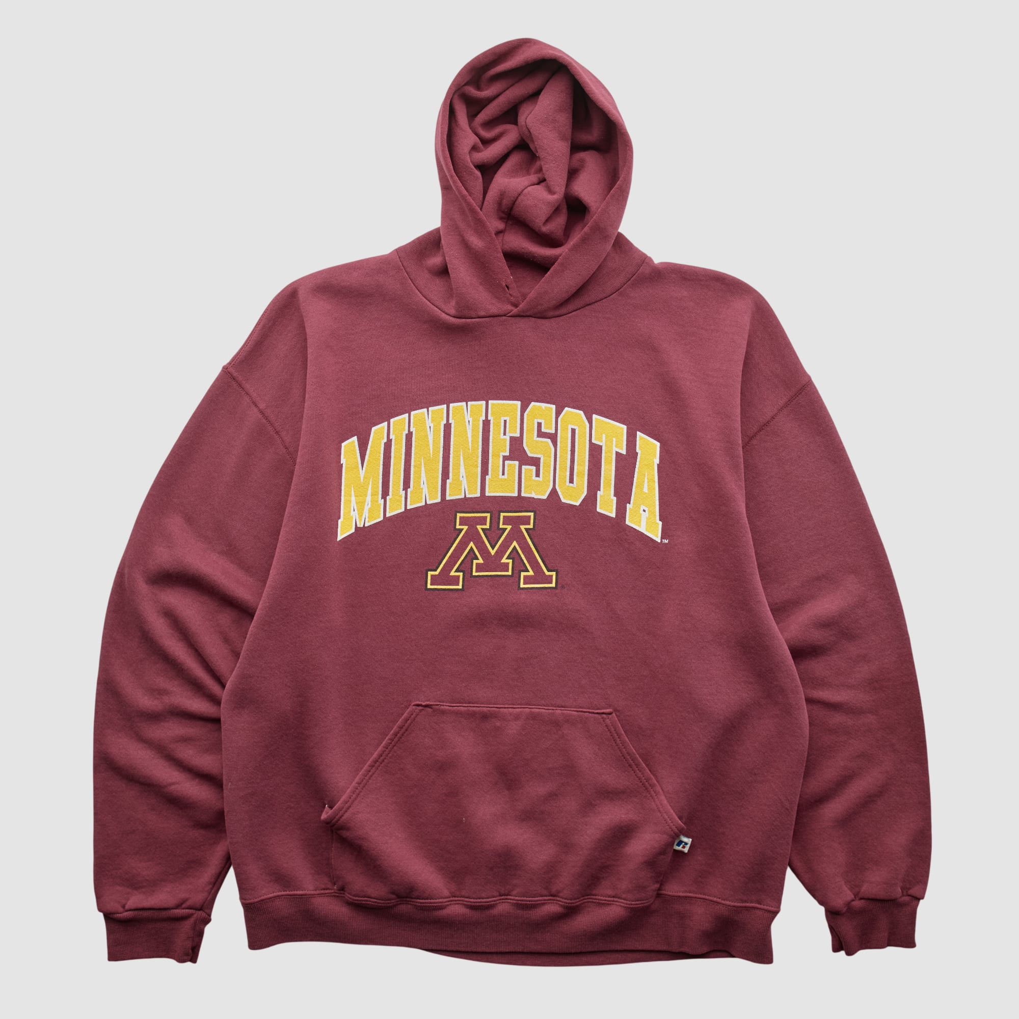 Minnesota Golden Gophers Russell 2000s Hooded Pullover Sweatshirt - Maroon - S