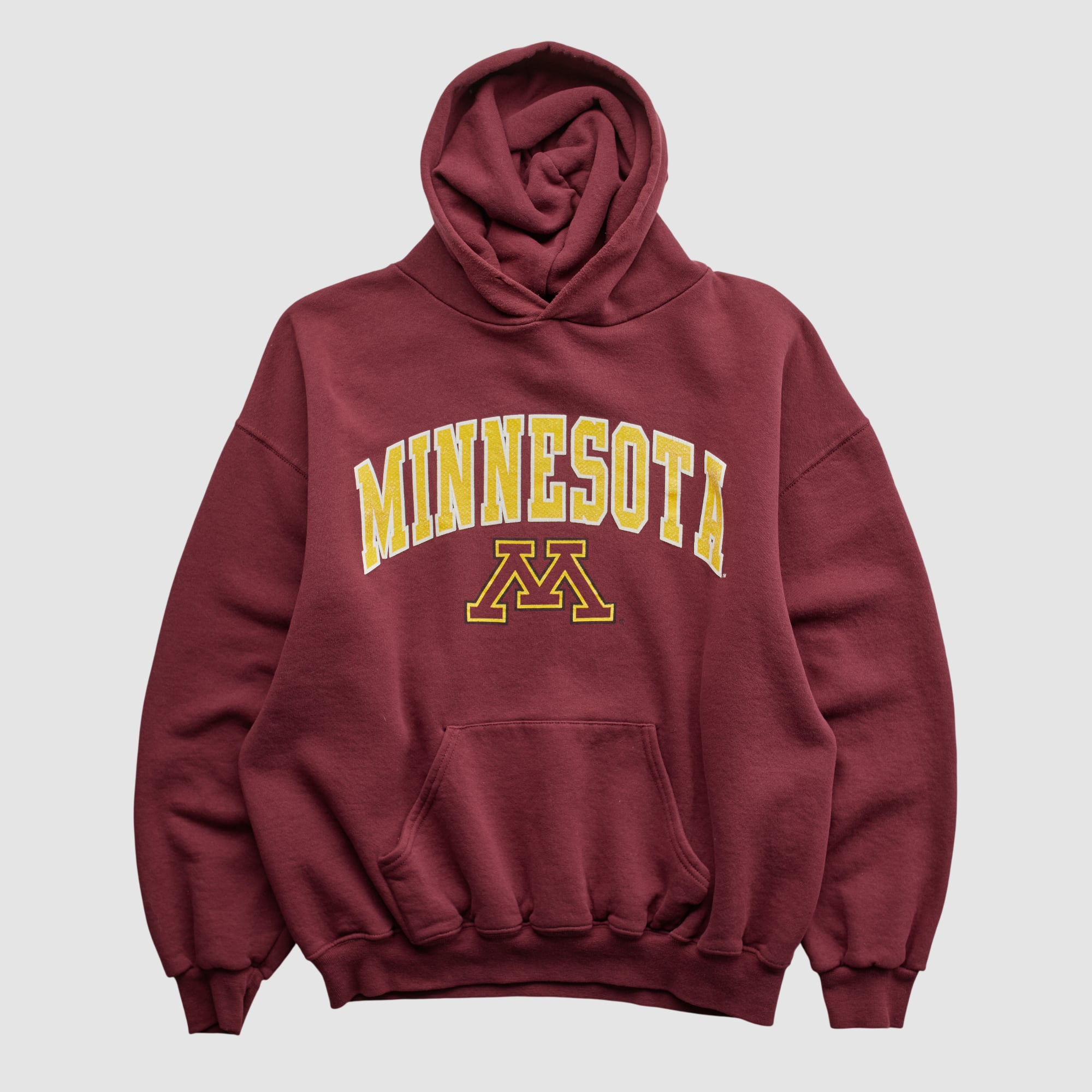 Minnesota Golden Gophers Russell 2000s Hooded Pullover Sweatshirt - Maroon - M