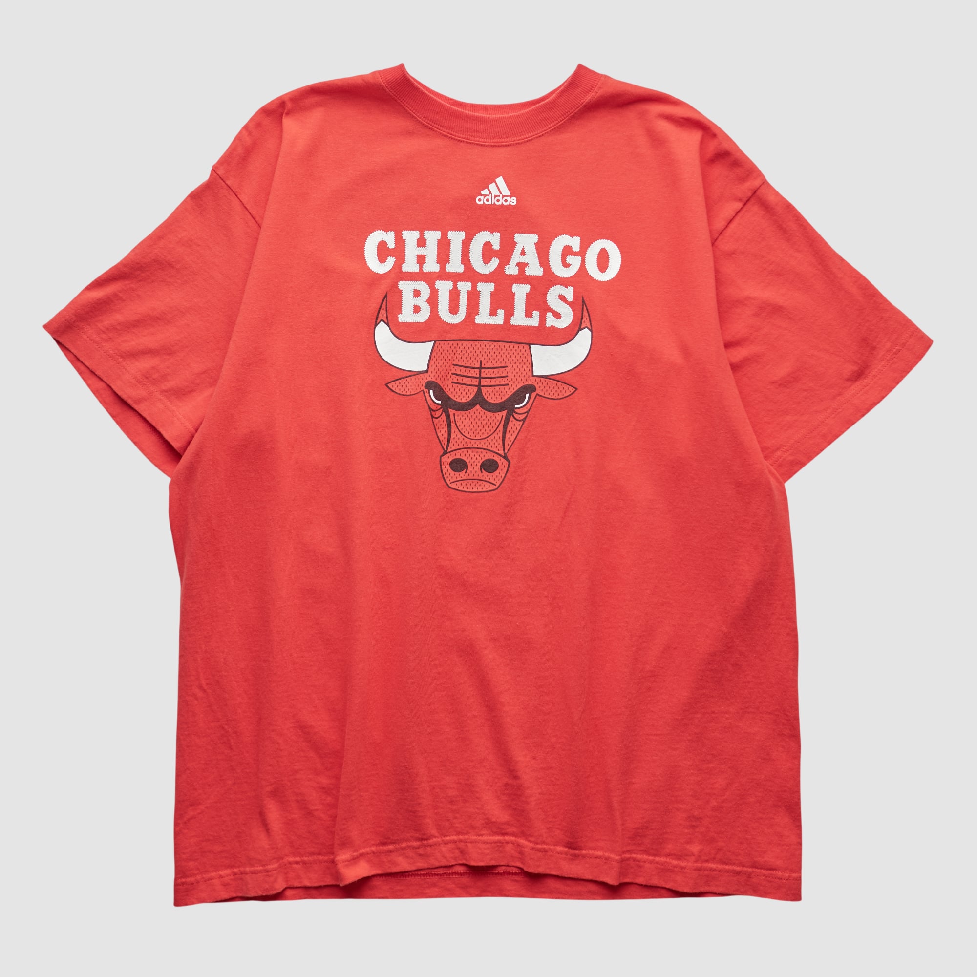 Chicago Bulls Adidas 2010s T-shirt - Red - M
