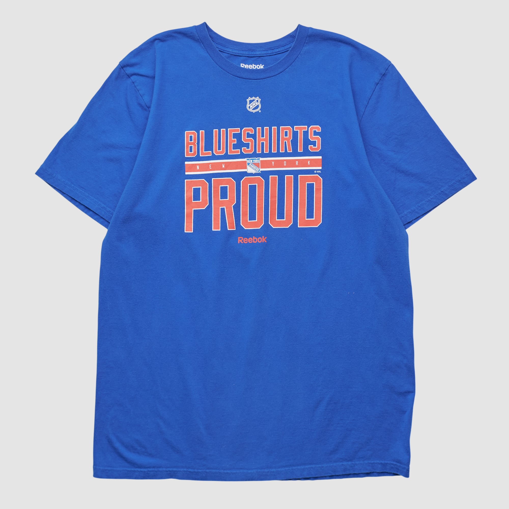 New York Rangers Reebok 2010s T-shirt - Blue - M