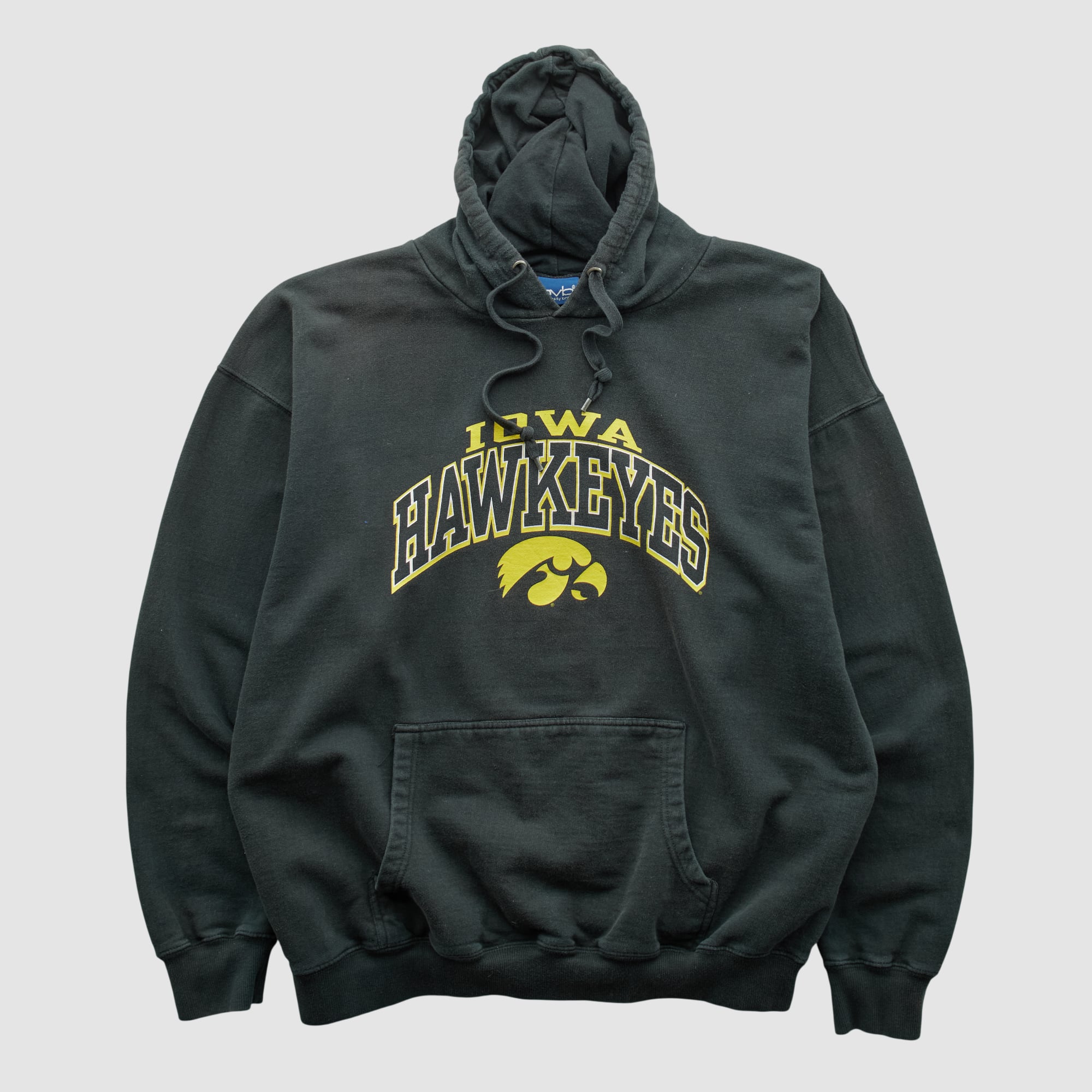 Iowa Hawkeyes OVB 2010s Hooded Pullover Sweatshirt - Black - S