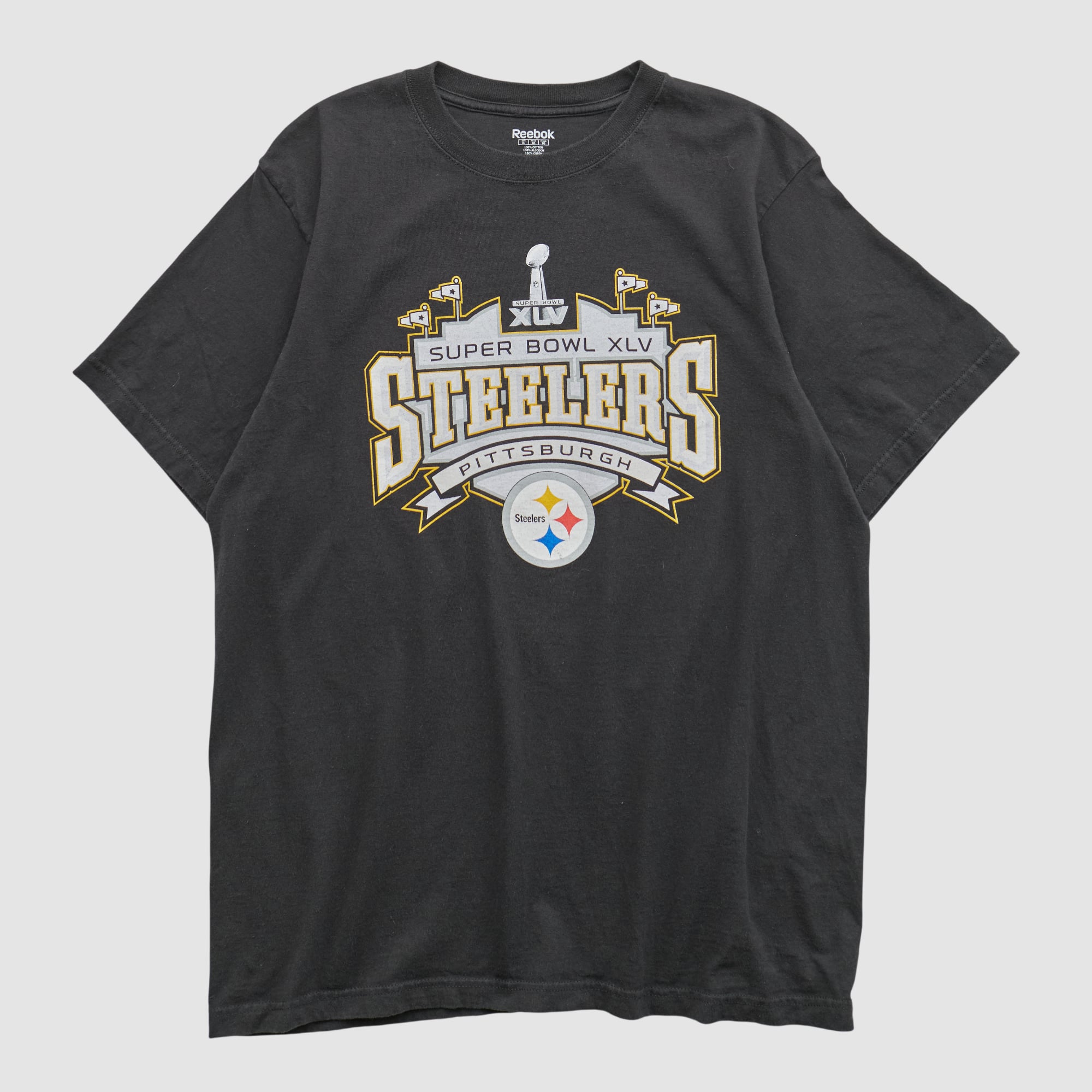 Pittsburgh Steelers Reebok 2011 T-shirt - Black - M