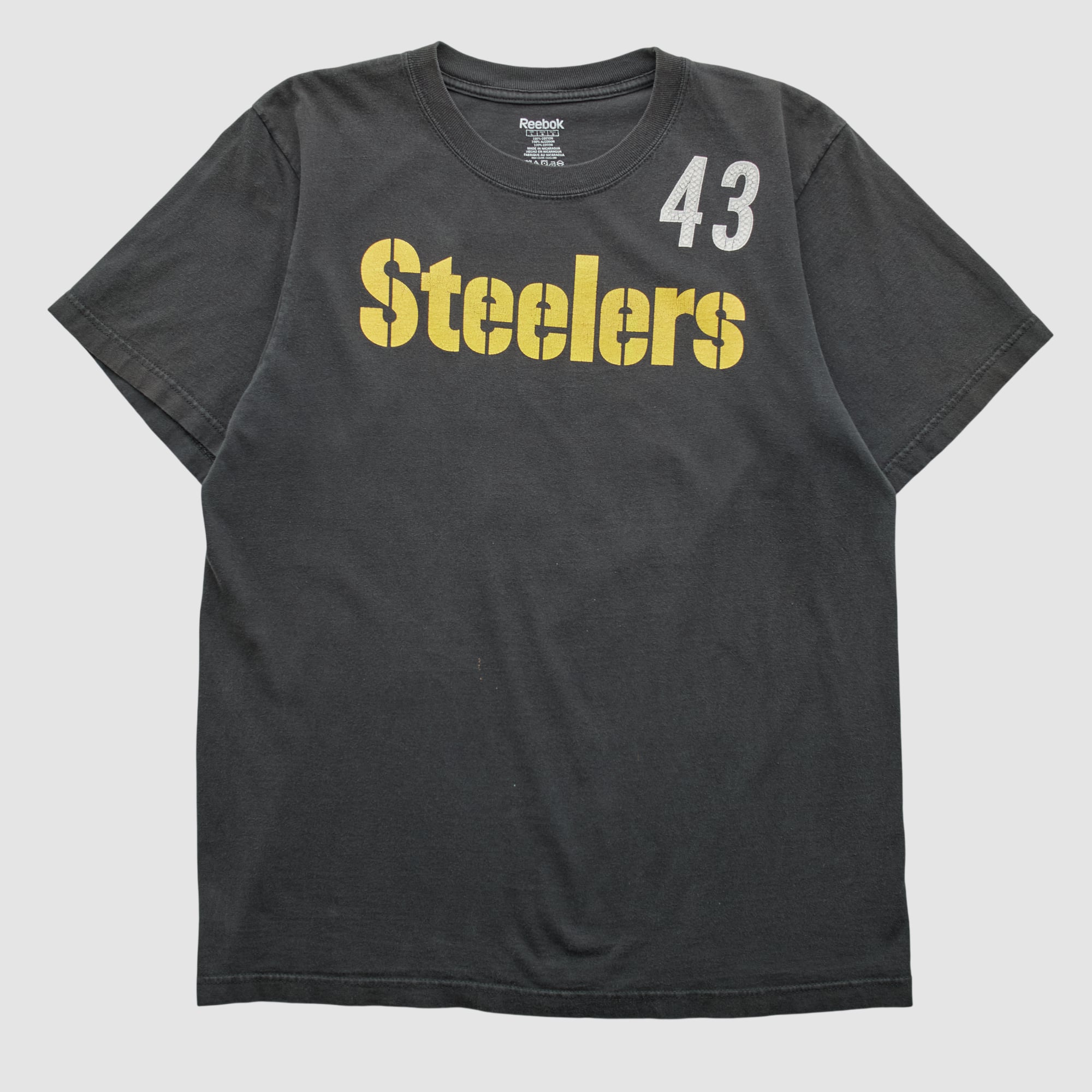 Pittsburgh Steelers Reebok 2000s T-shirt - Black - M